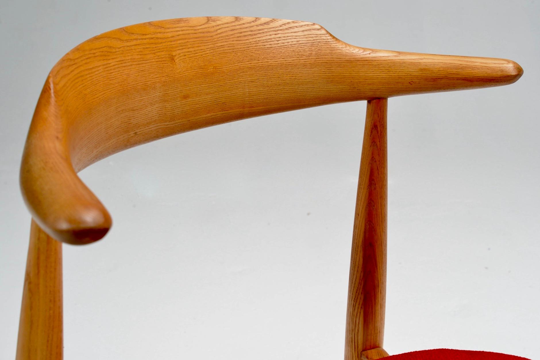 Mid-20th Century Hans J. Wegner Heart Chair For Sale