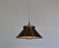 Hans J. Wegner "JH-1" Messing-Anhänger Hergestellt bei Johannes Hansen 1952