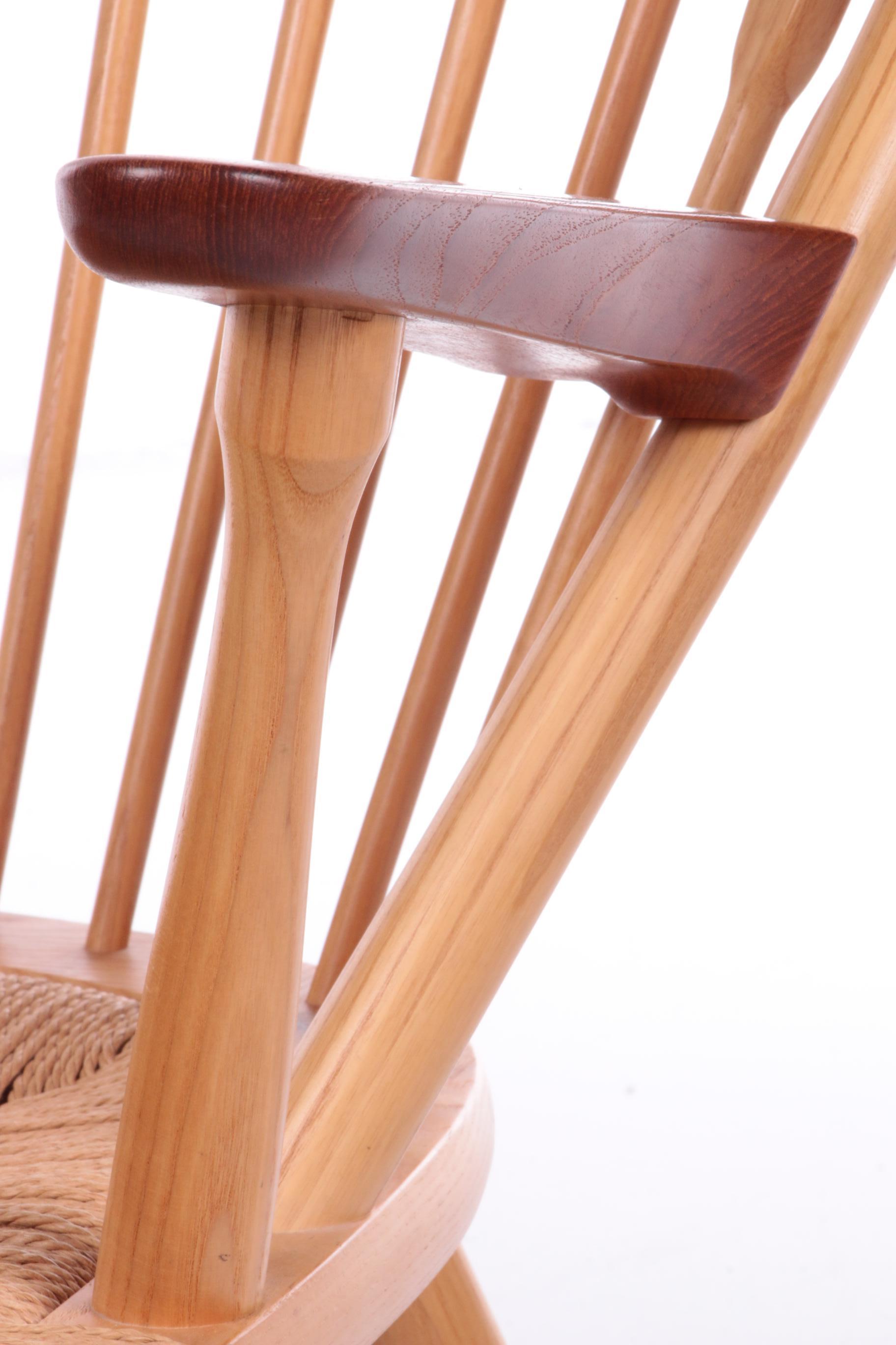 Hans J. Wegner JH-550 Pfauenstuhl für Johannes Hansen, Dänemark, 1960 im Angebot 9