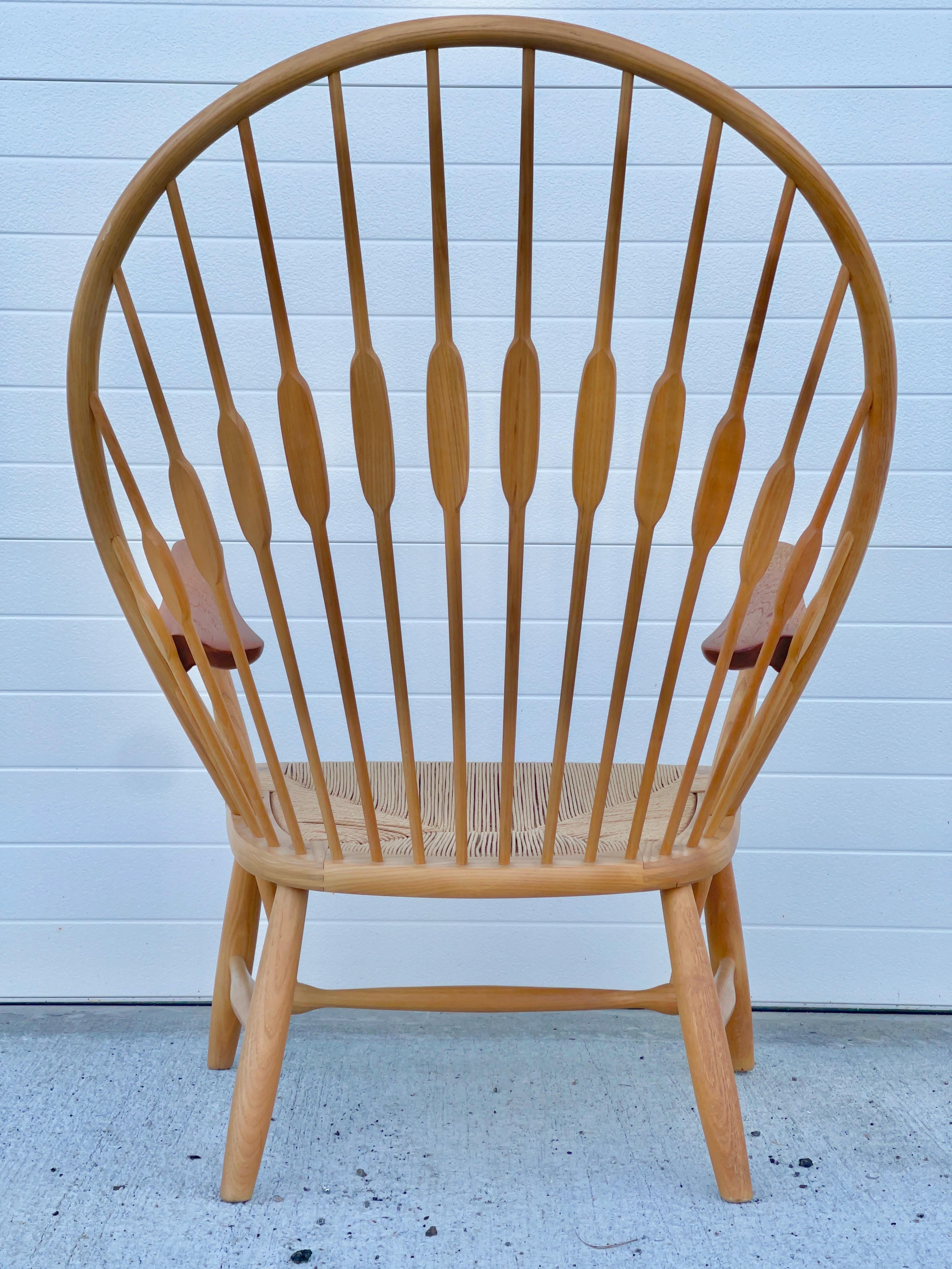 Mid-20th Century Hans J. Wegner JH-550 Peacock Chair for Johannes Hansen, 1960 Denmark  For Sale