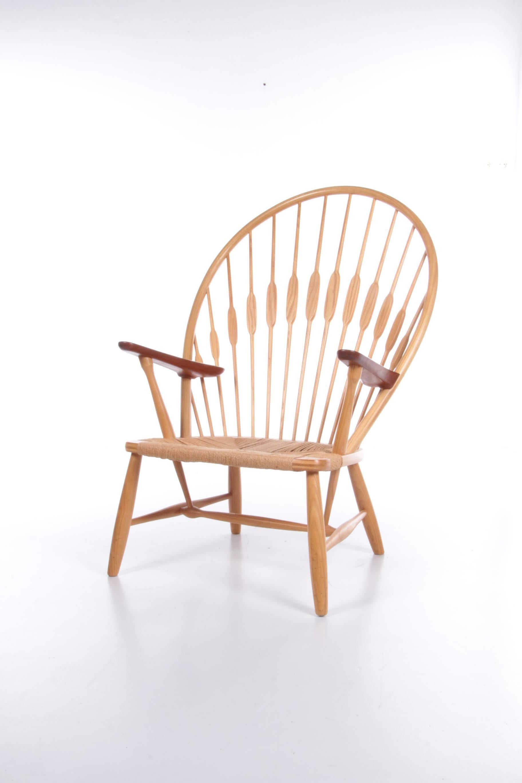 Mid-20th Century Hans J. Wegner JH-550 Peacock Chair for Johannes Hansen, 1960 Denmark For Sale