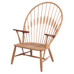 Used Hans J. Wegner JH-550 Peacock Chair for Johannes Hansen, 1960 Denmark