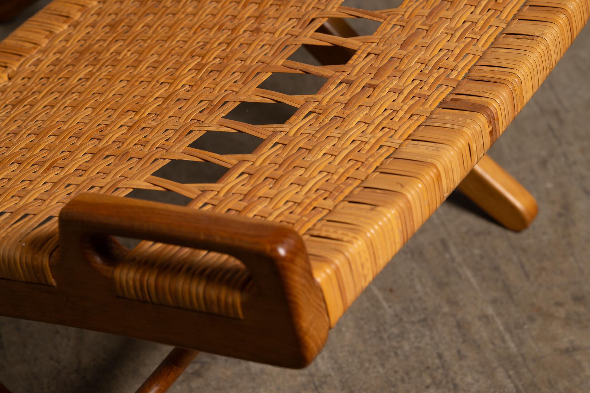 Hans J. Wegner JH512 Klappbarer Loungesessel für Johannes Hansen, Dänemark, 1950er Jahre im Angebot 2