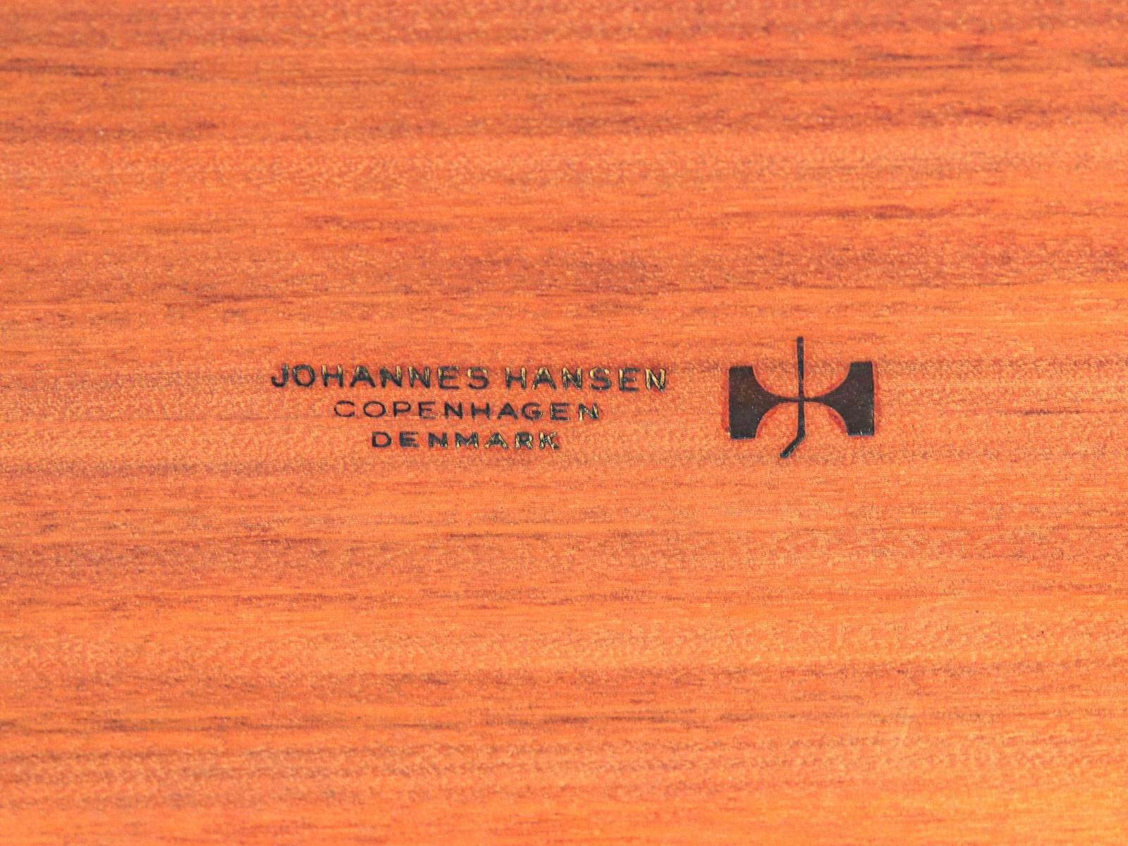 Hans J. Wegner JH570 Teak Dining Table for Johannes Hansen 2