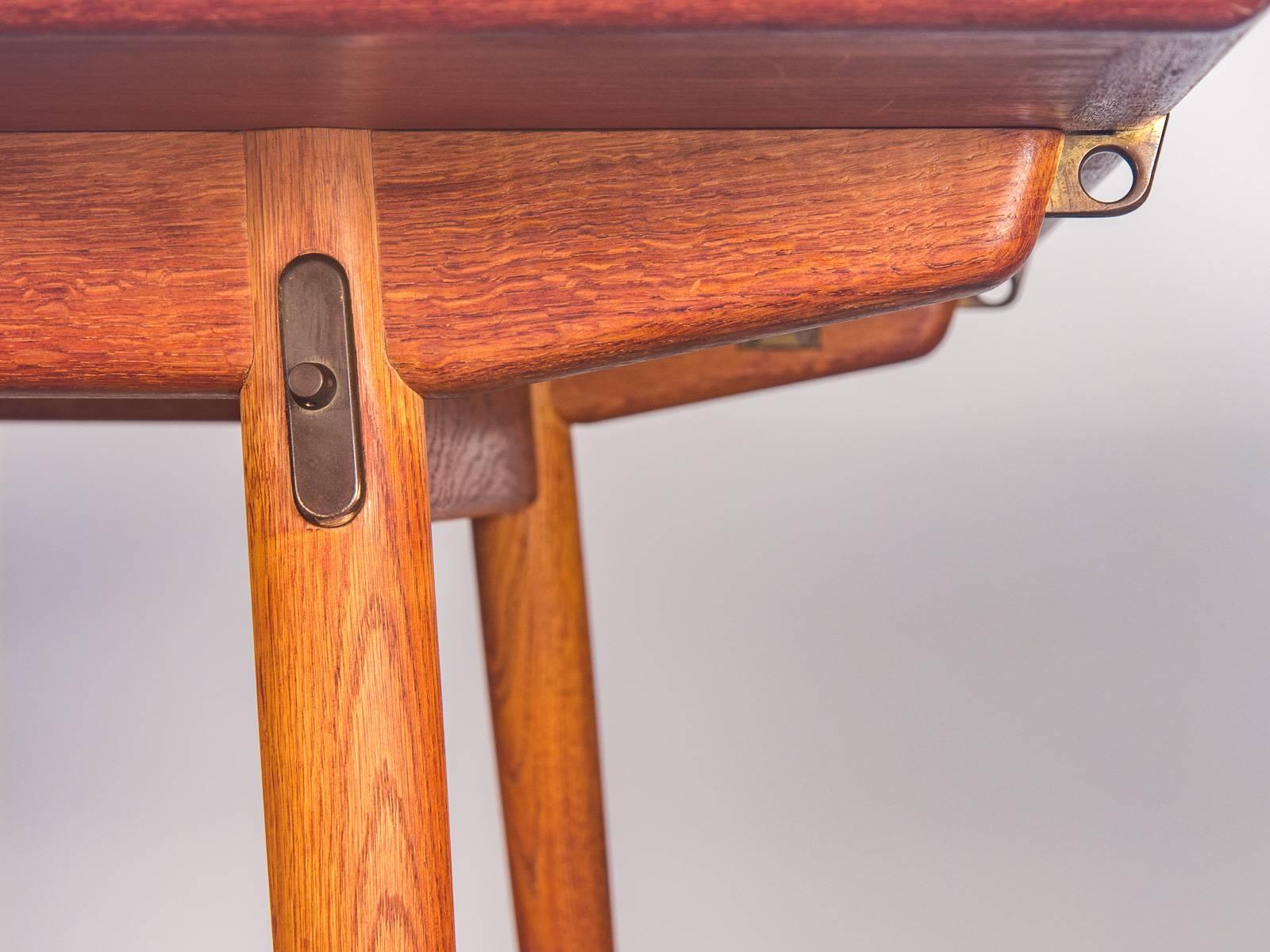 Mid-20th Century Hans J. Wegner JH570 Teak Dining Table for Johannes Hansen