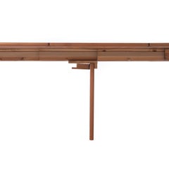 Hans J Wegner/Johannes Hansen 567 Teak Dining Table with Three Leaves