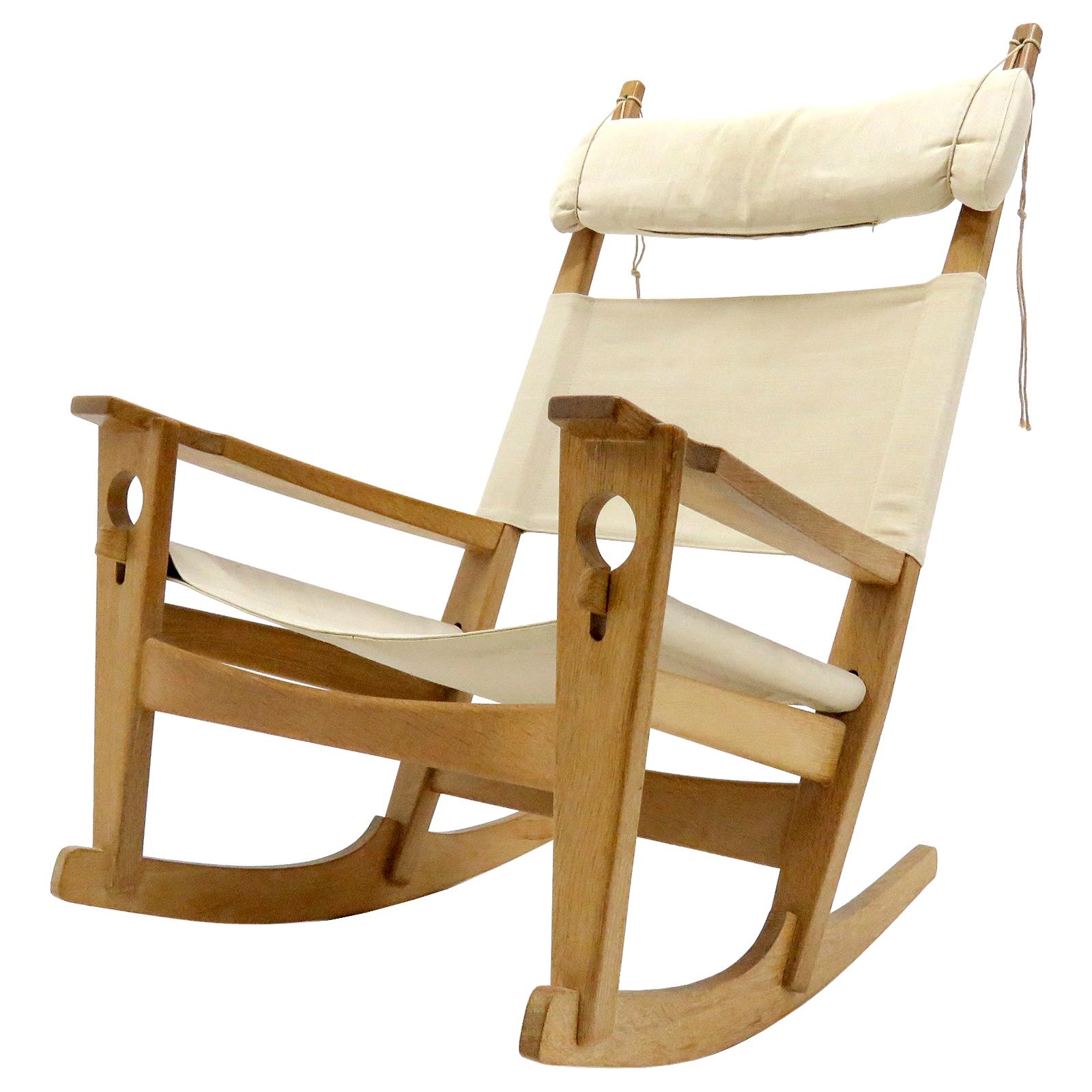 Hans J. Wegner 'Keyhole' Rocking Chair, 1967