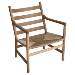 Hans J. Wegner Lounge Chair "CH44" Oak & Papercord, Carl Hansen & Sons, 1965