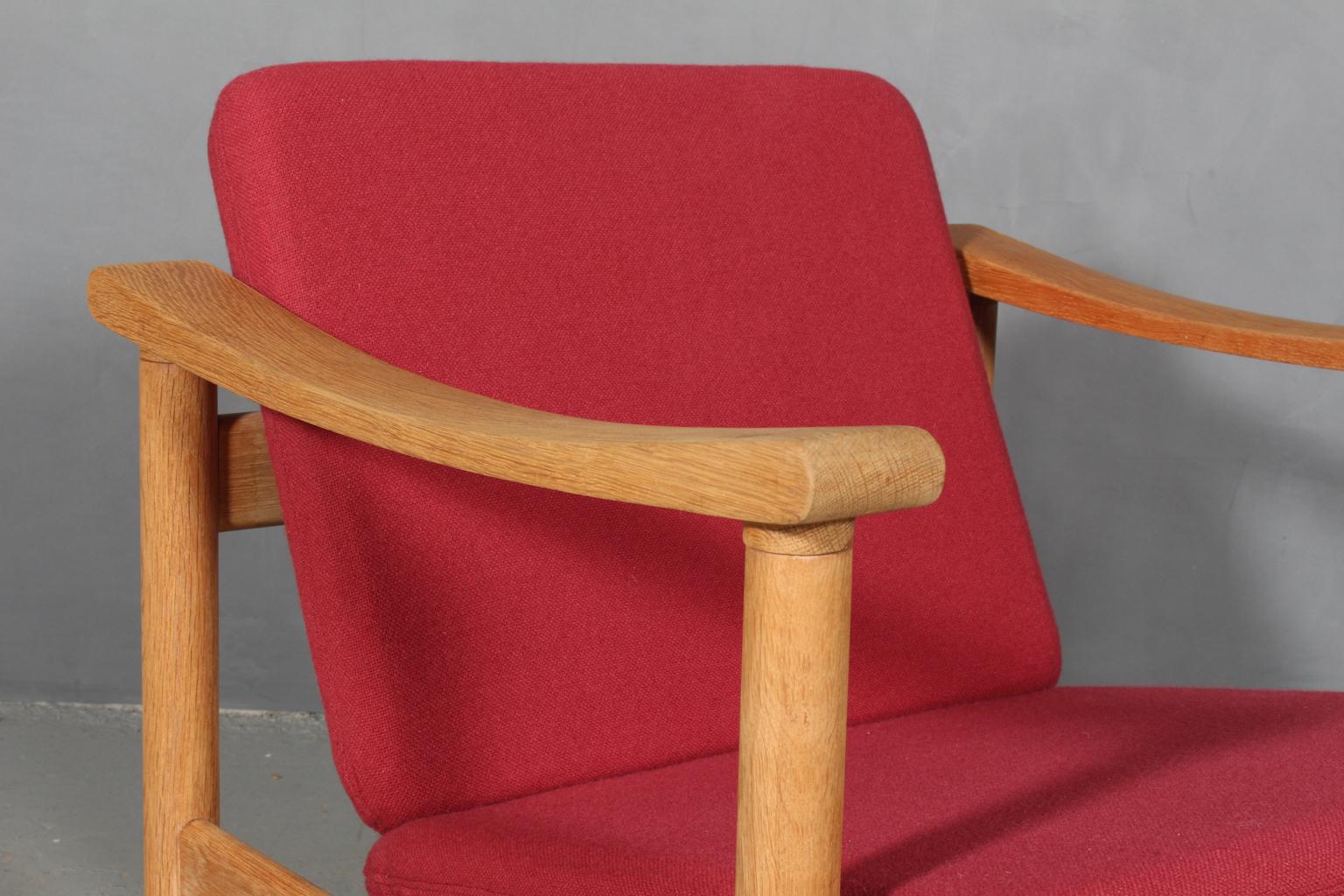 Mid-Century Modern Hans J. Wegner, Lounge Chair