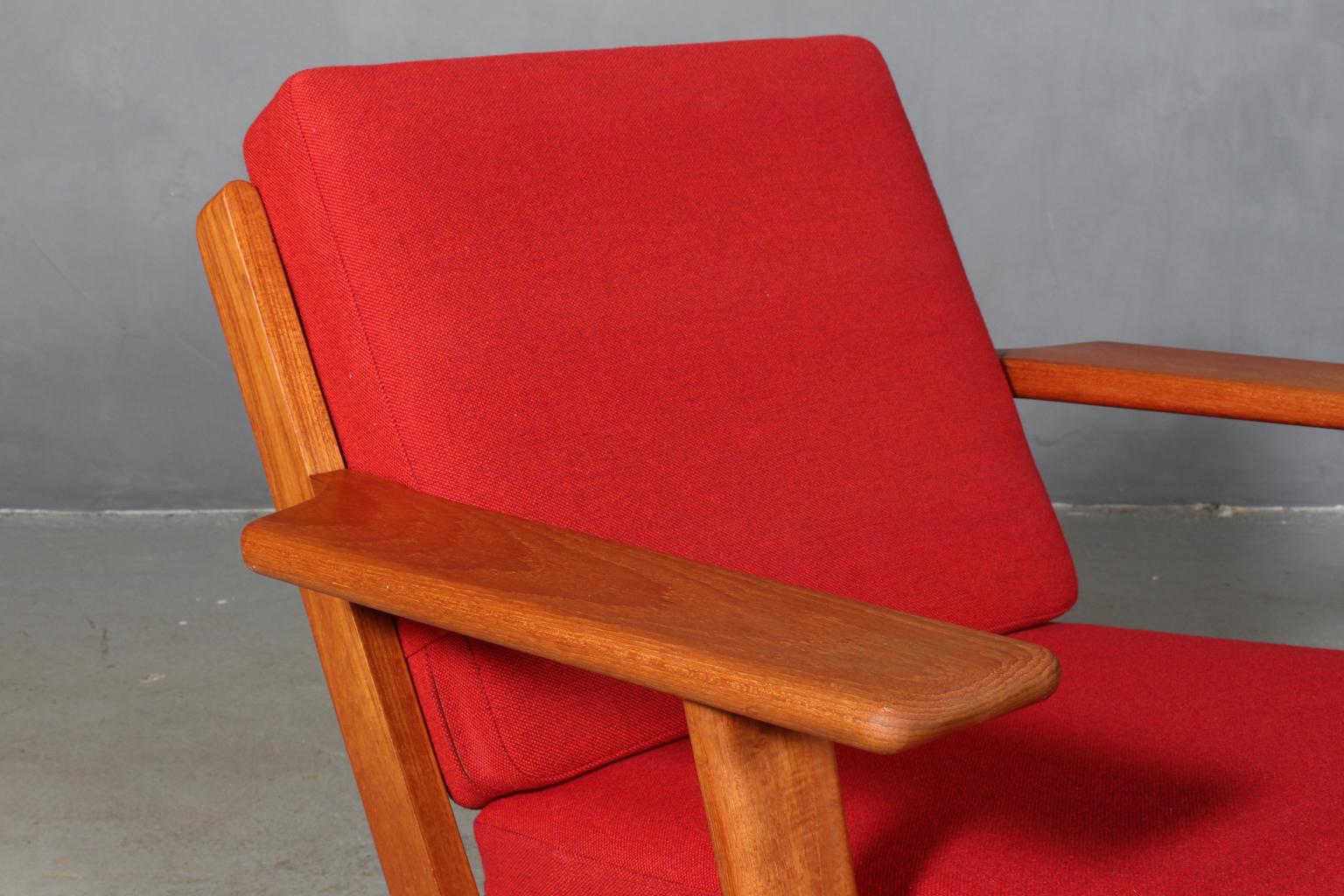 Mid-Century Modern Hans J. Wegner, Lounge Chair, Model 290, Teak