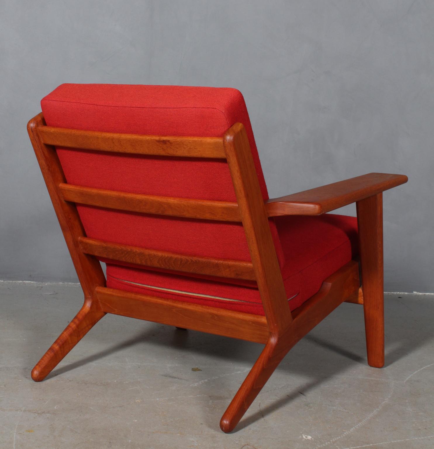 Mid-20th Century Hans J. Wegner, Lounge Chair, Model 290, Teak