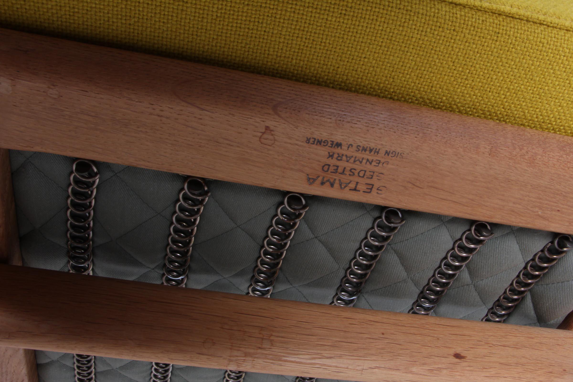 Hans J. Wegner, Silla de salón, Modelo 290A, roble Lana en venta