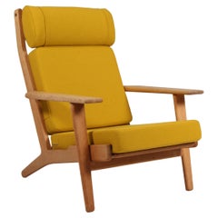 Hans J. Wegner, Lounge Chair, Model 290A, oak