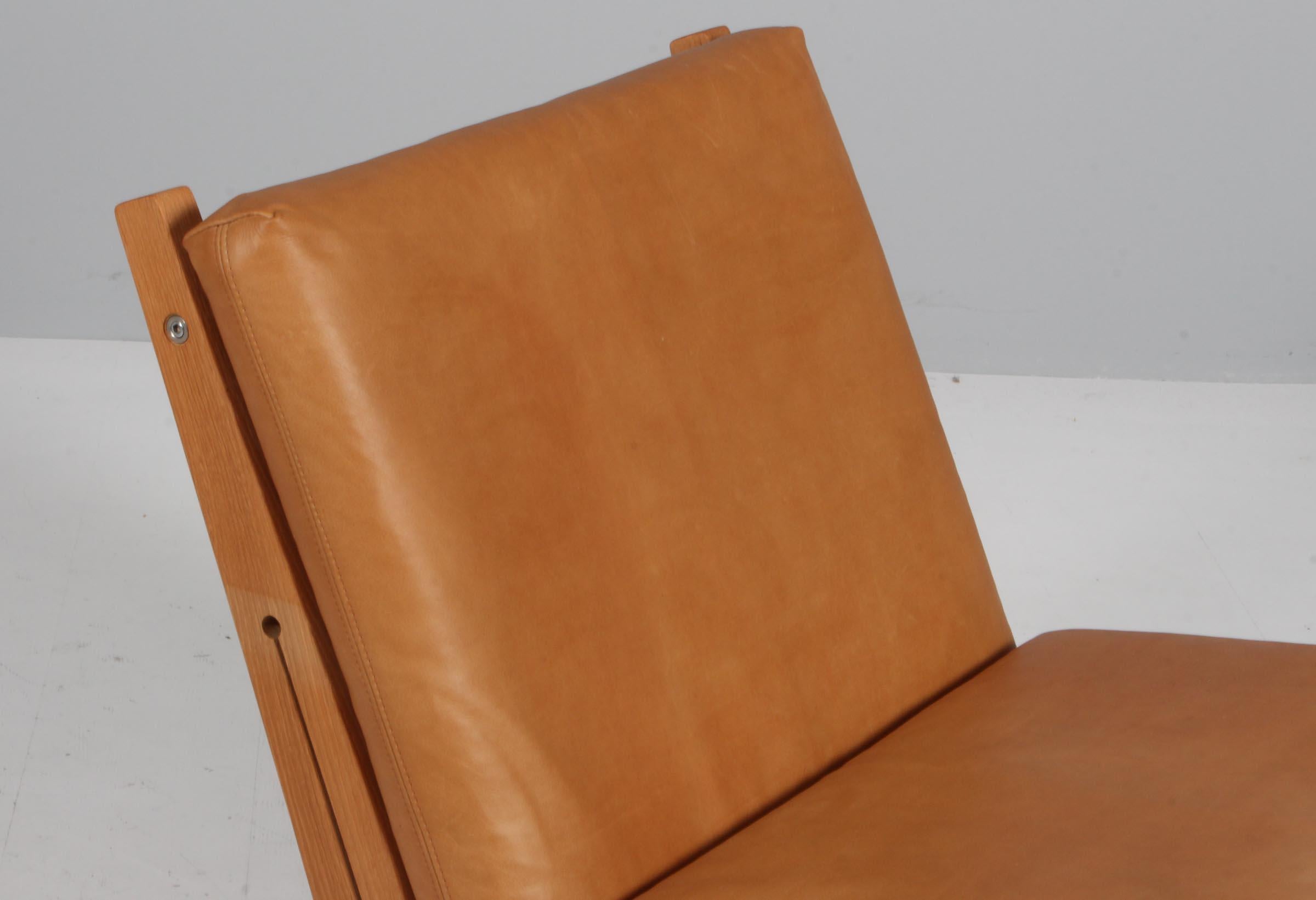 Danish Hans J. Wegner Lounge Chair, Model GE-370 For Sale