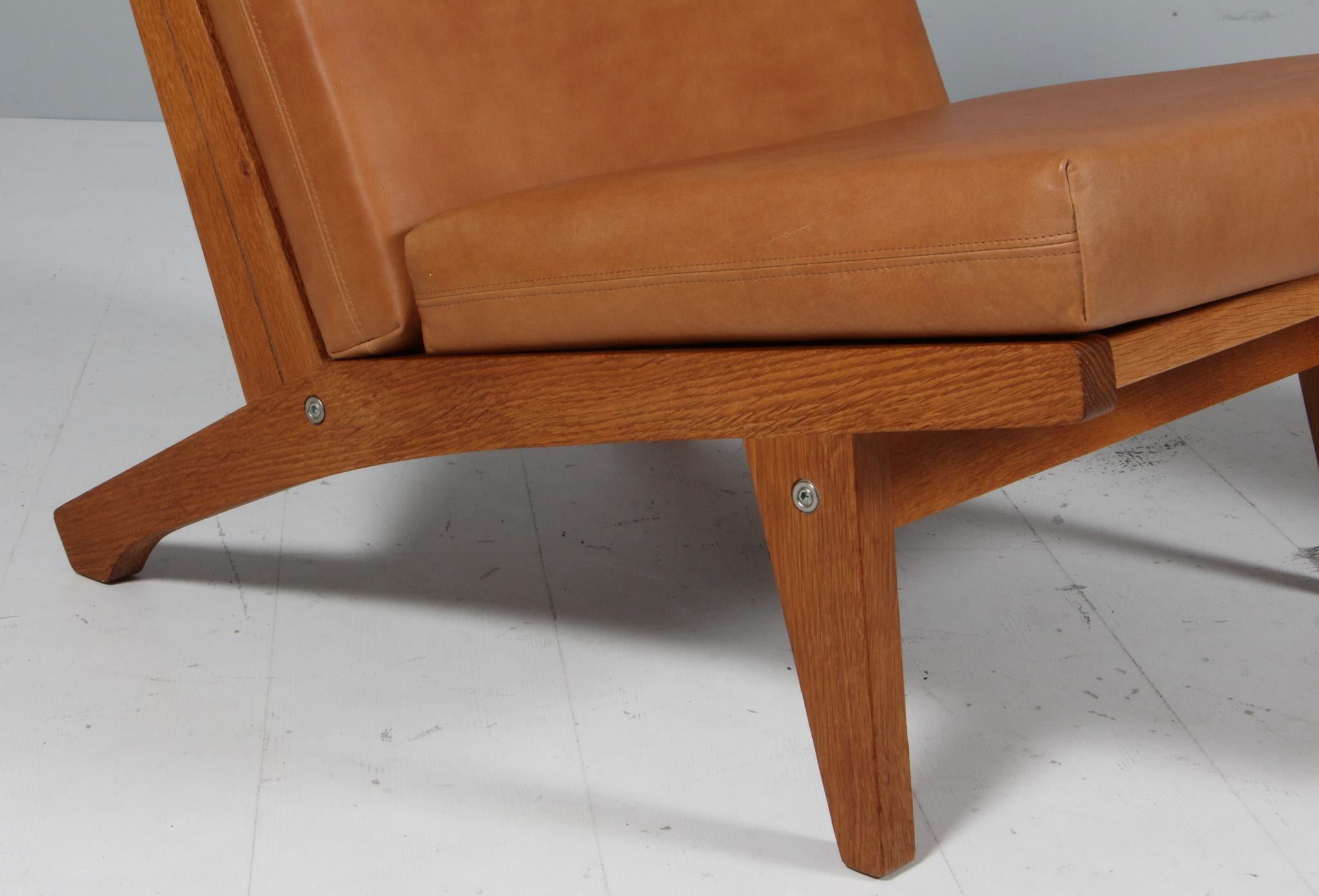 Danois Fauteuil de salon Hans J. Wegner, modèle GE-370 en vente
