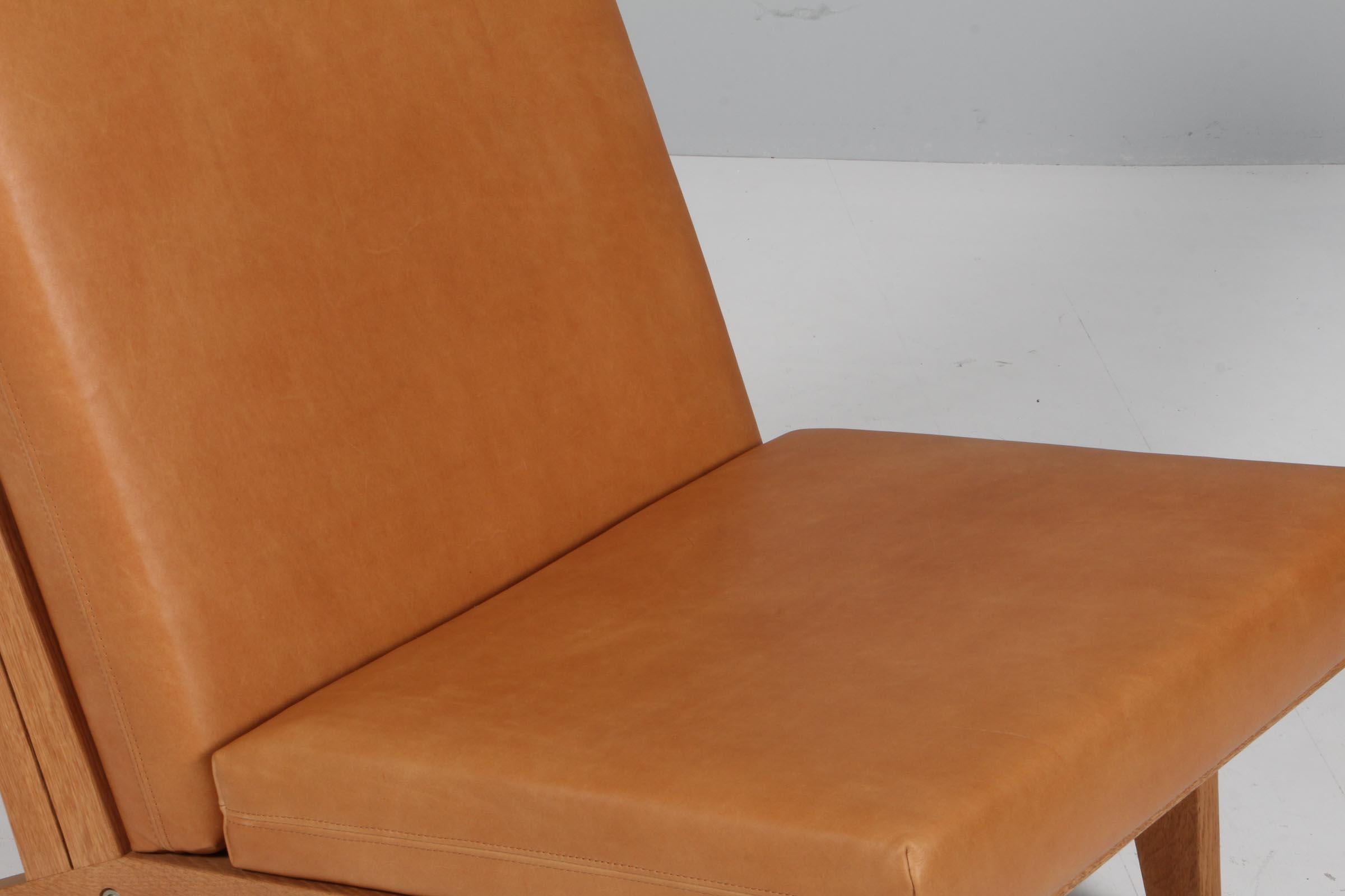 Fauteuil de salon Hans J. Wegner, modèle GE-370 Excellent état - En vente à Esbjerg, DK
