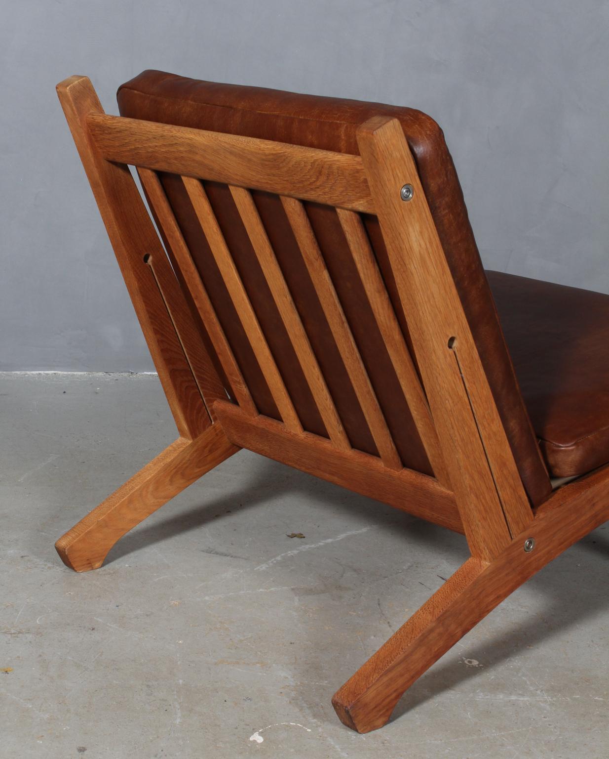 Mid-20th Century Hans J. Wegner Lounge Chair, Model GE-370