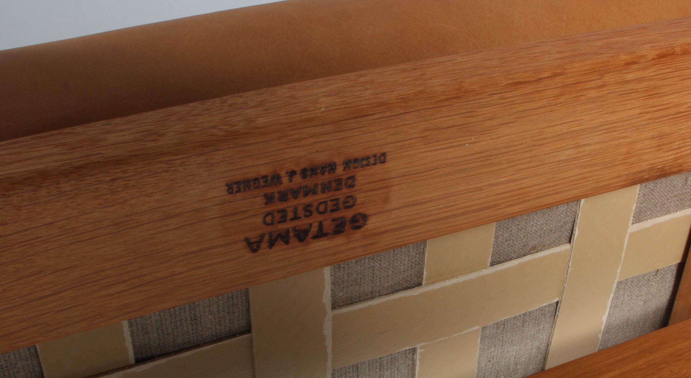 Metà XX secolo Sedia da salotto Hans J. Wegner, modello GE-370 in vendita