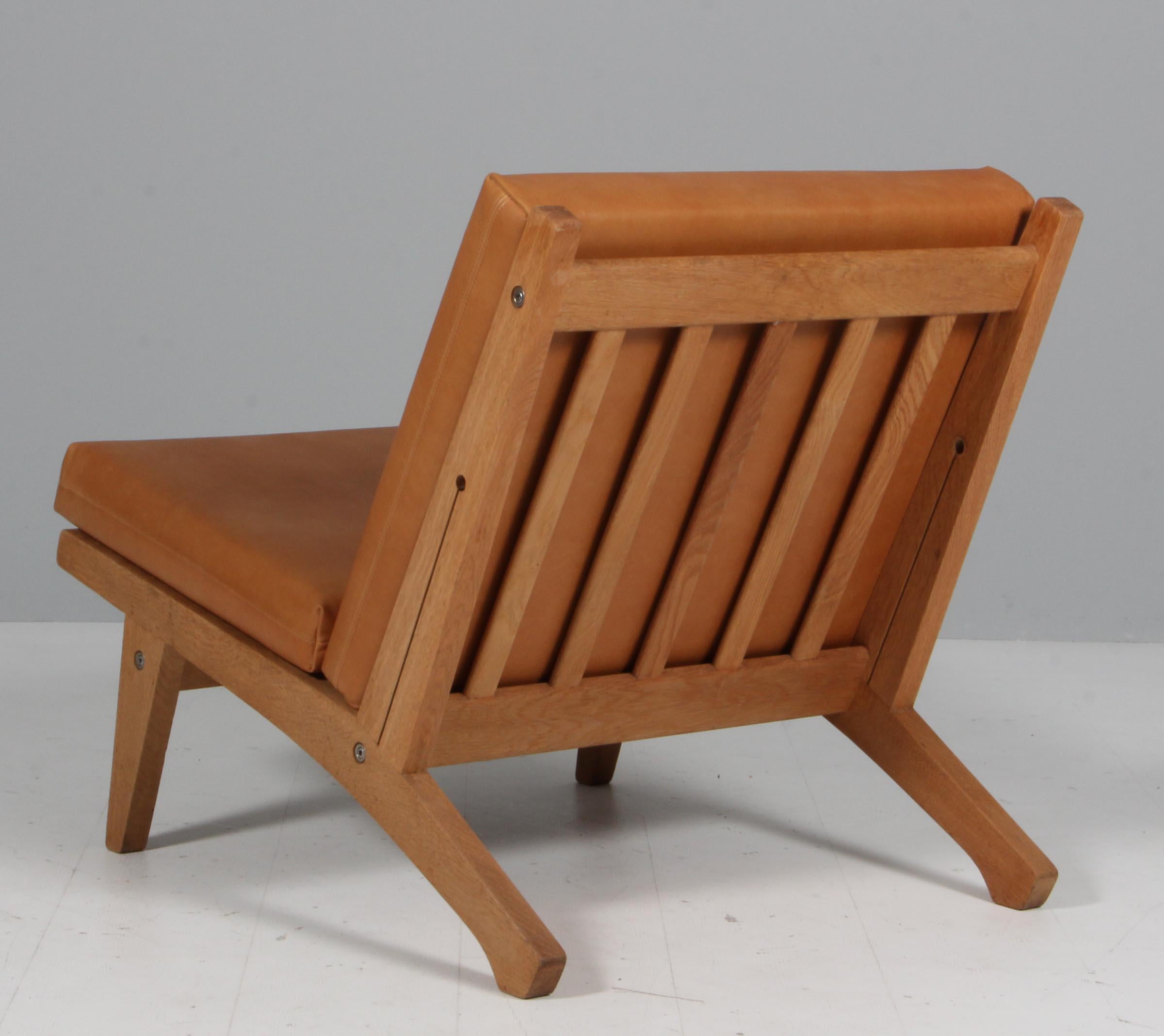 Laine Fauteuil de salon Hans J. Wegner, modèle GE-370 en vente