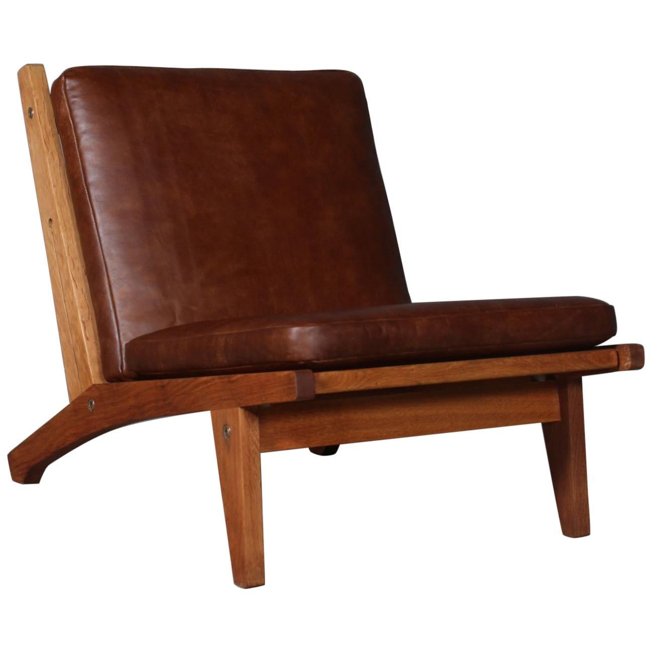 Hans J. Wegner Lounge Chair, Model GE-370