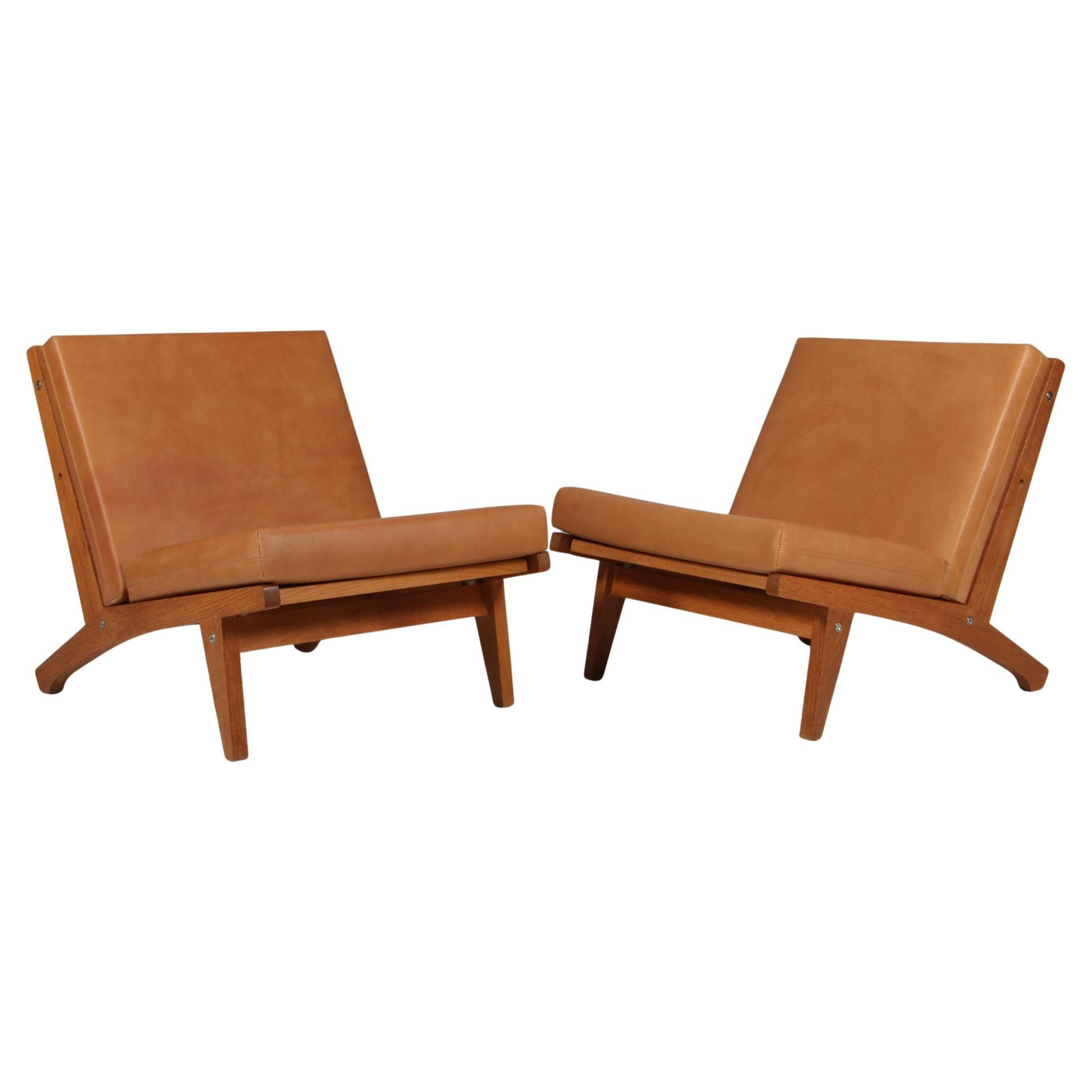 Sedia da salotto Hans J. Wegner, modello GE-370