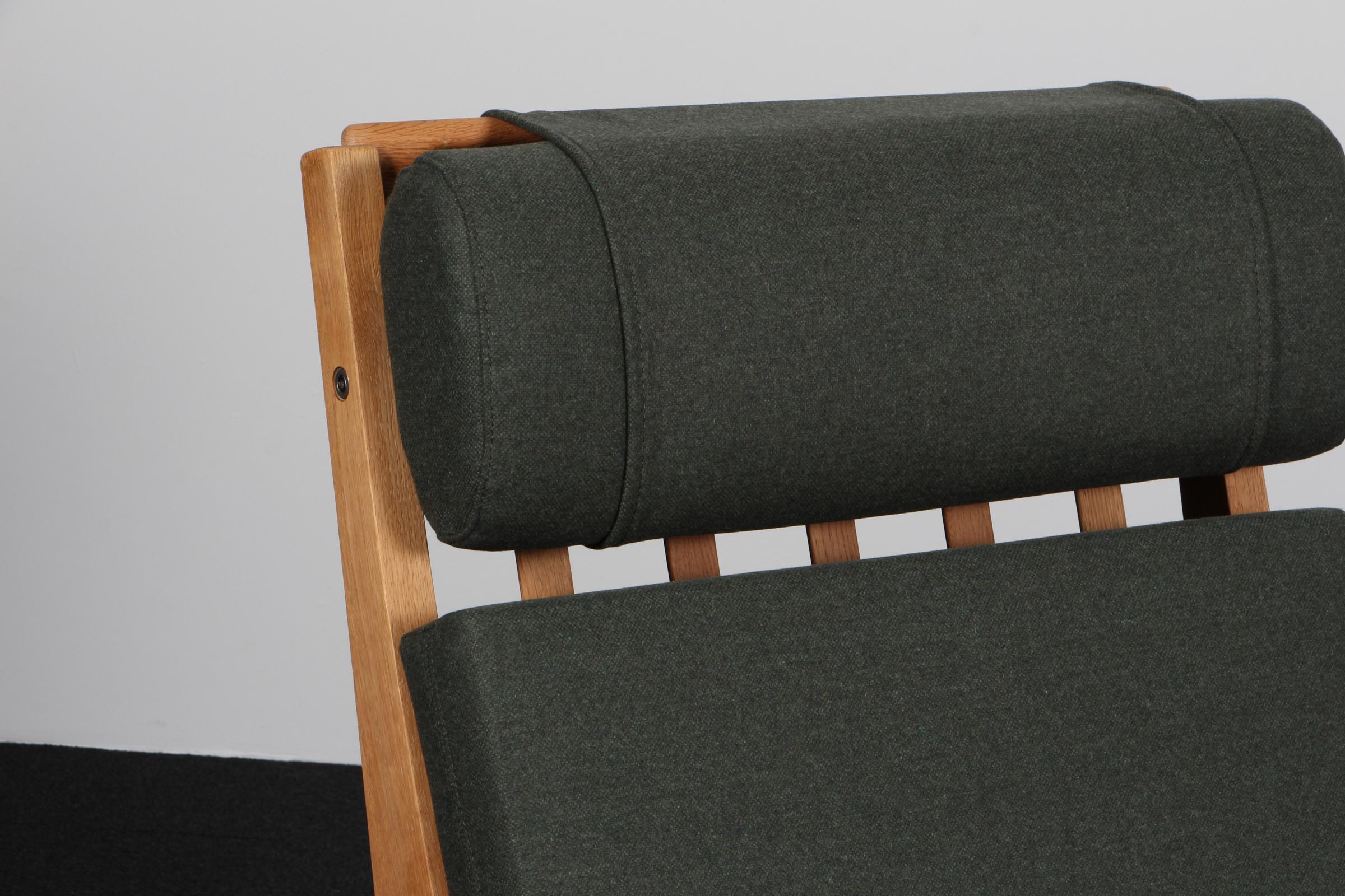 Silla de salón Hans J. Wegner, Model GE-375 Escandinavo moderno en venta