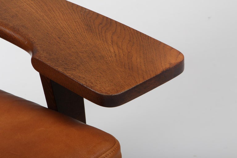Danish Hans J. Wegner Lounge Chair, Model GE-375 For Sale