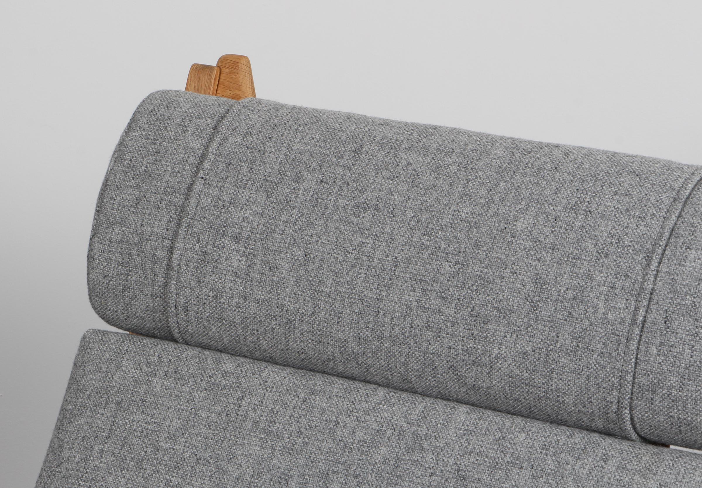 Danish Hans J. Wegner Lounge Chair, Model GE-375 For Sale