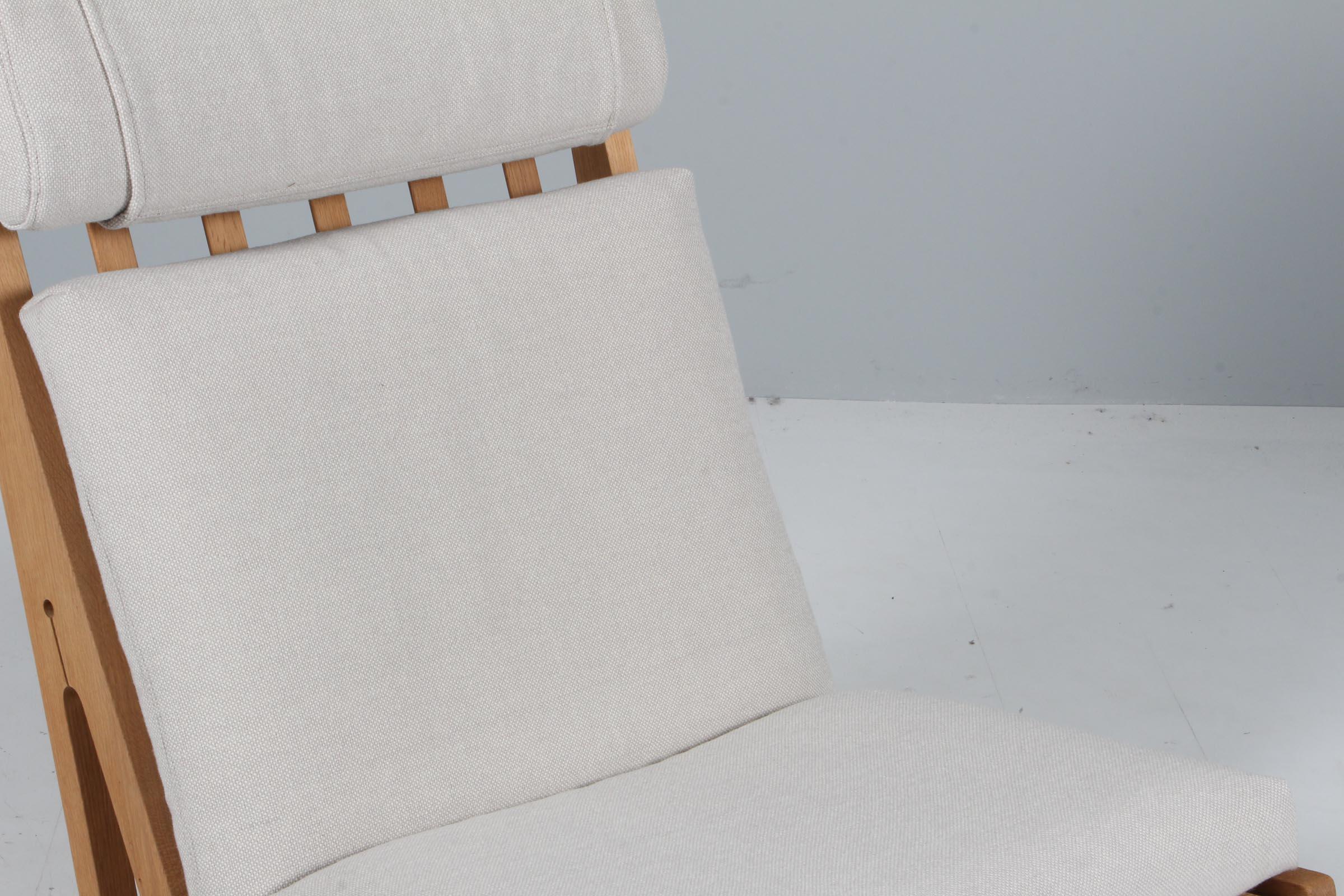Fauteuil de salon Hans J. Wegner, modèle GE-375 Bon état - En vente à Esbjerg, DK
