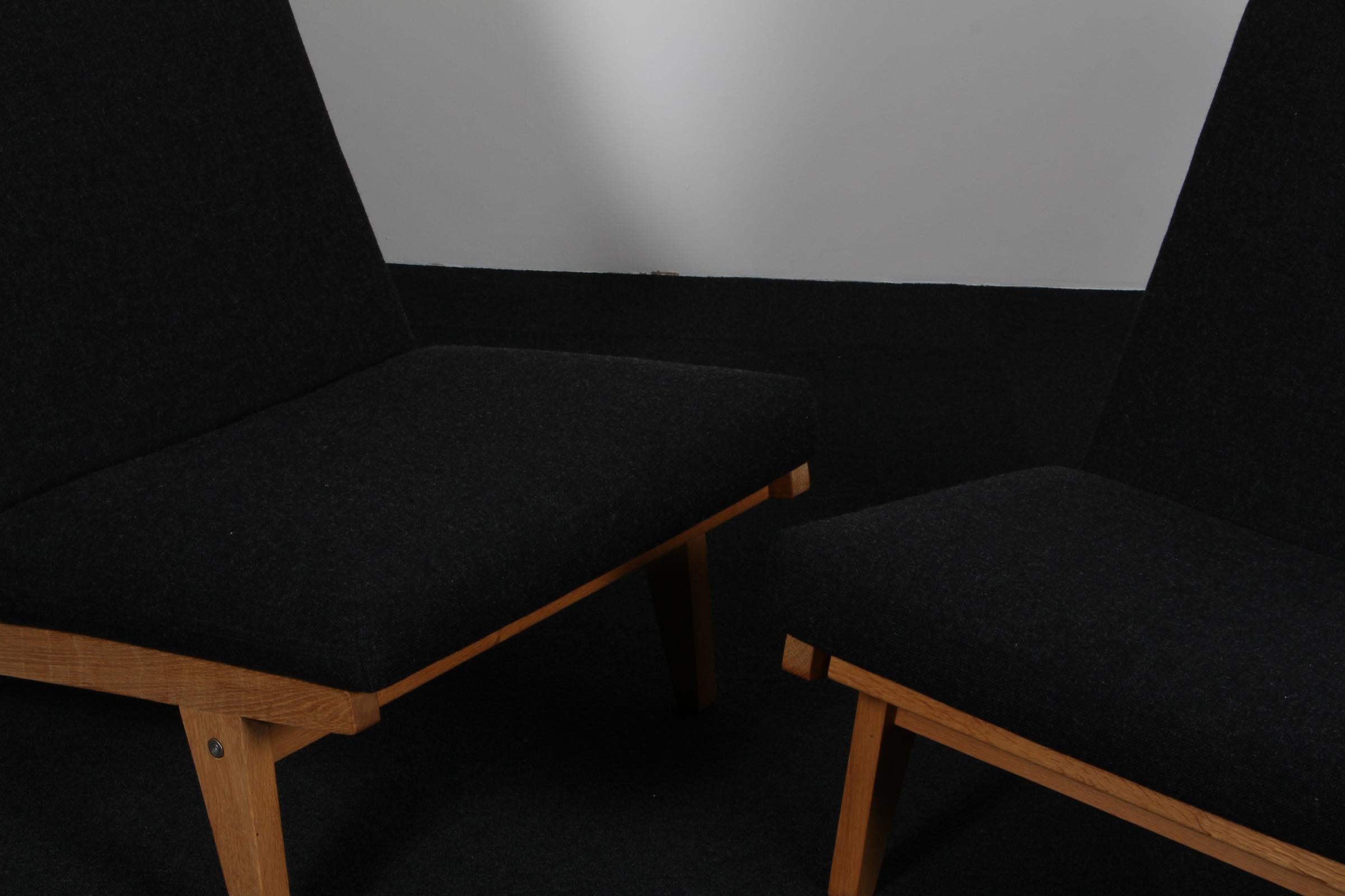 Hans J. Wegner-Loungesessel, Modell GE-375 im Zustand „Gut“ in Esbjerg, DK