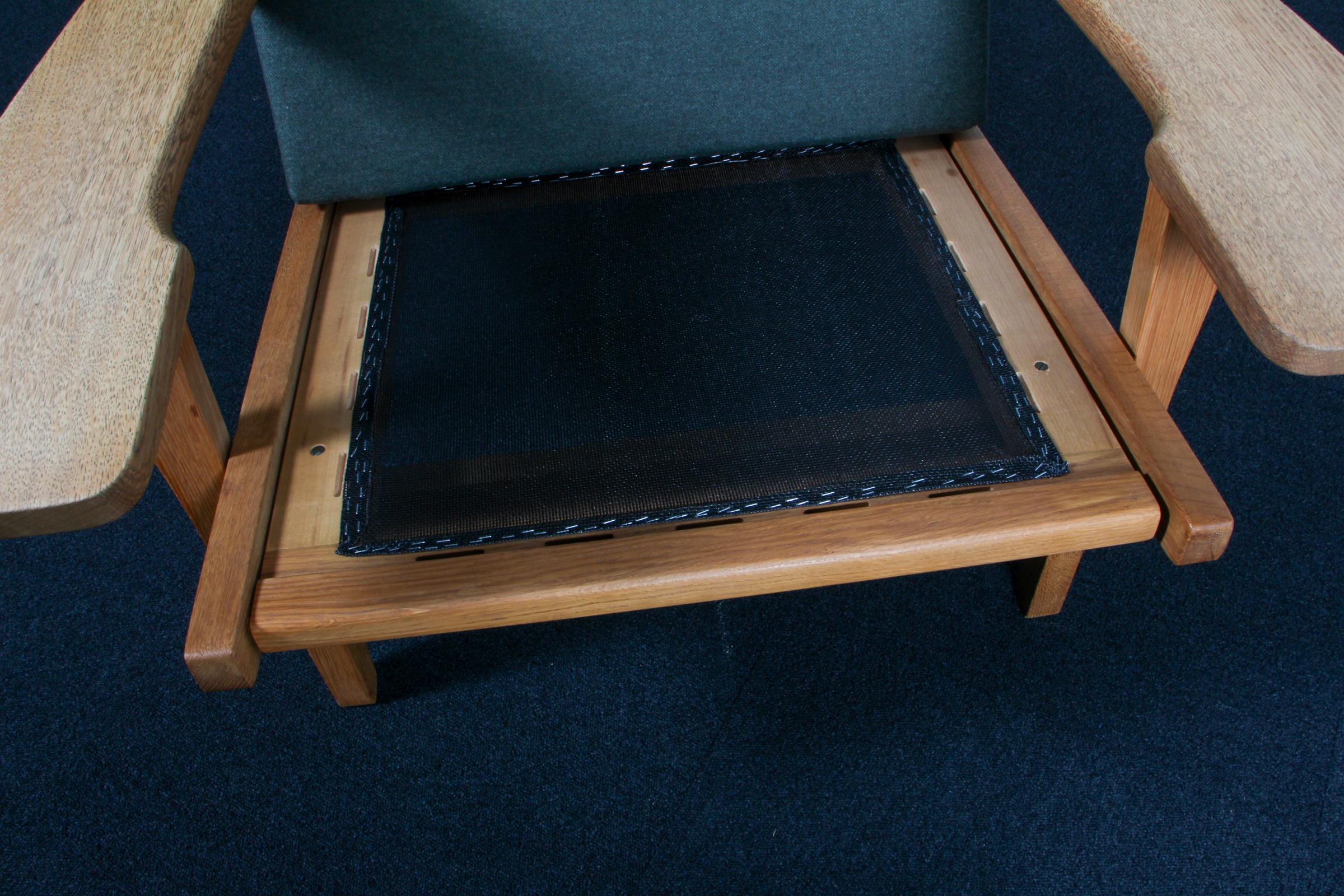 Silla de salón Hans J. Wegner, Model GE-375 mediados del siglo XX en venta