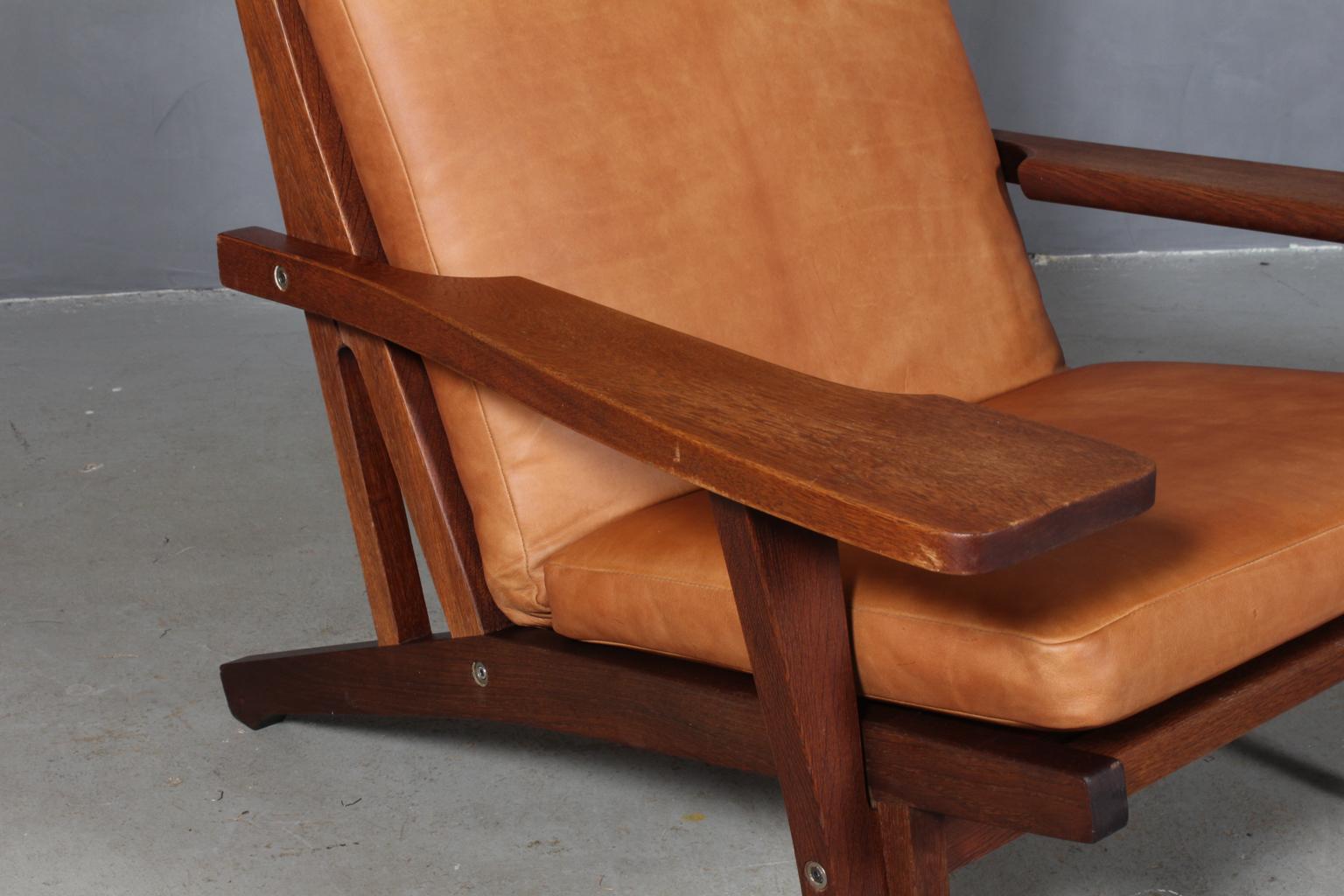 Mid-20th Century Hans J. Wegner Lounge Chair, Model GE-375