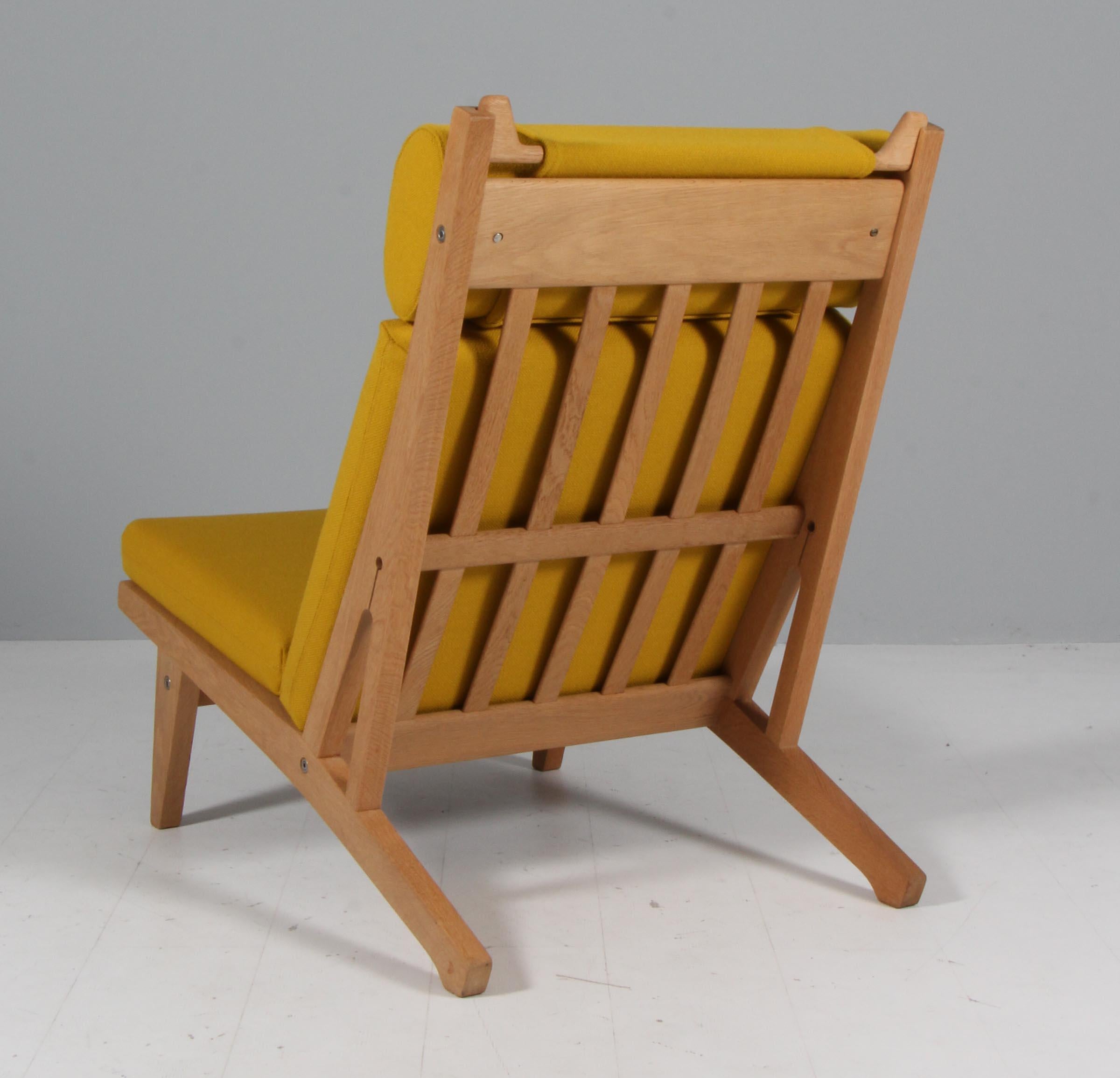 Cuir Fauteuil de salon Hans J. Wegner, modèle GE-375 en vente