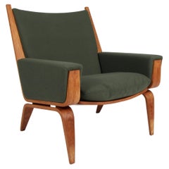 Hans J. Wegner, Lounge Chair, Model GE501, Oak, Hallingdal