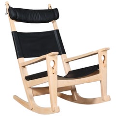 Vintage Hans J. Wegner Lounge Chair / Rocking Chair