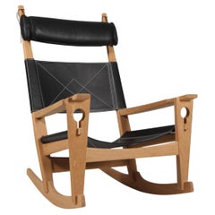 Sedia da salotto/sedia a dondolo Hans J. Wegner