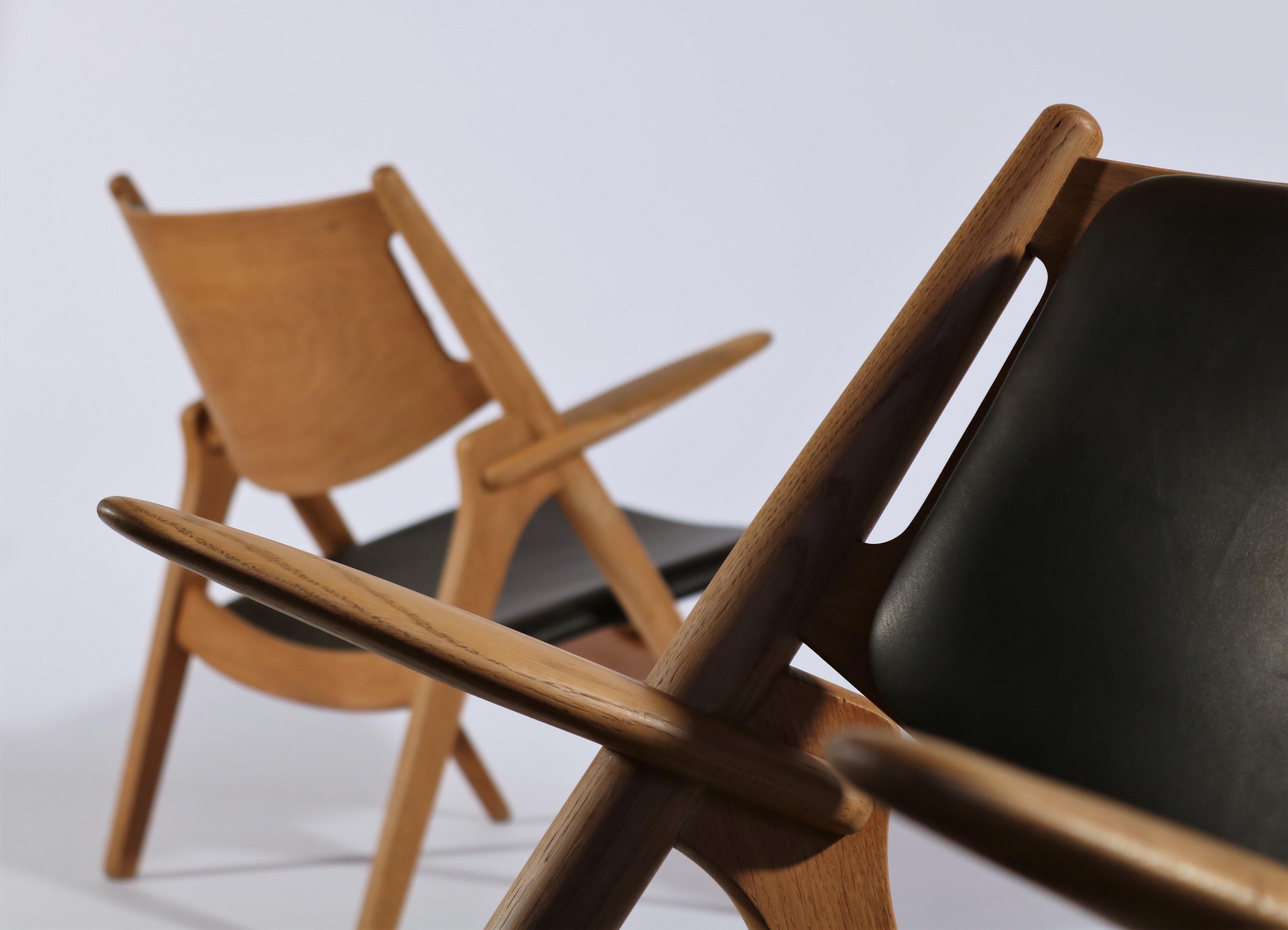 Hans J. Wegner Lounge Chairs Model 