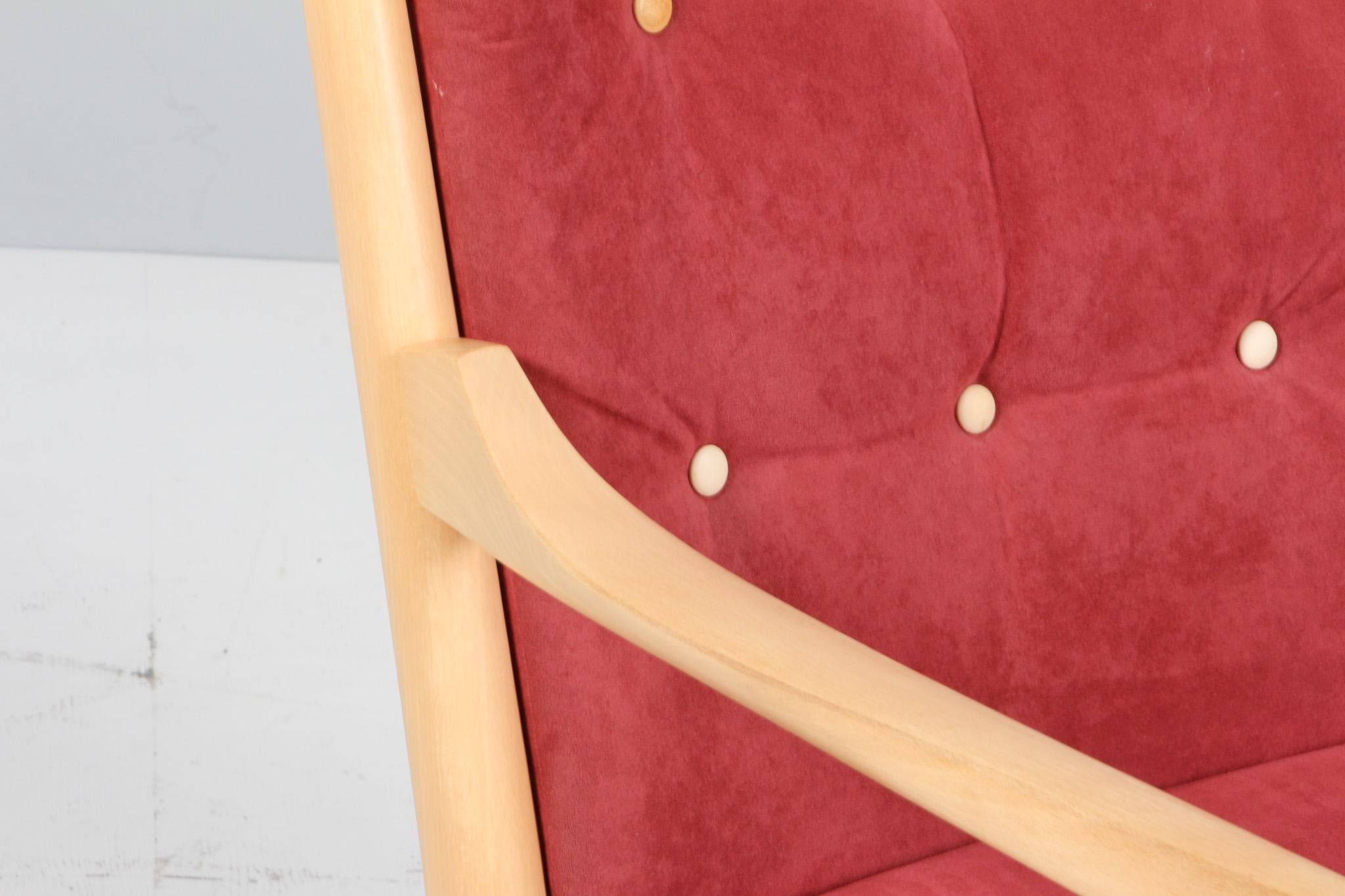 Scandinavian Modern Hans J. Wegner Lounge or Armchair For Sale