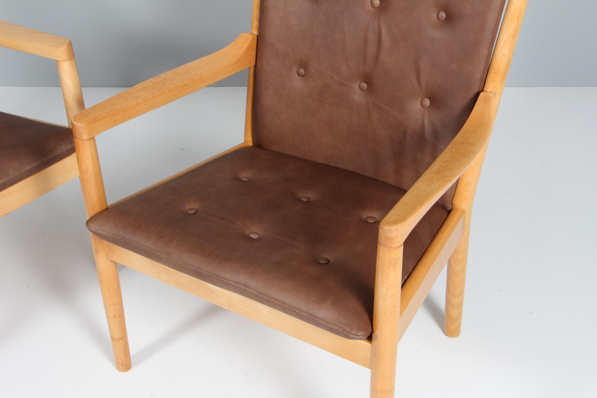 Hans J. Wegner Lounge or Armchair In Good Condition In Esbjerg, DK