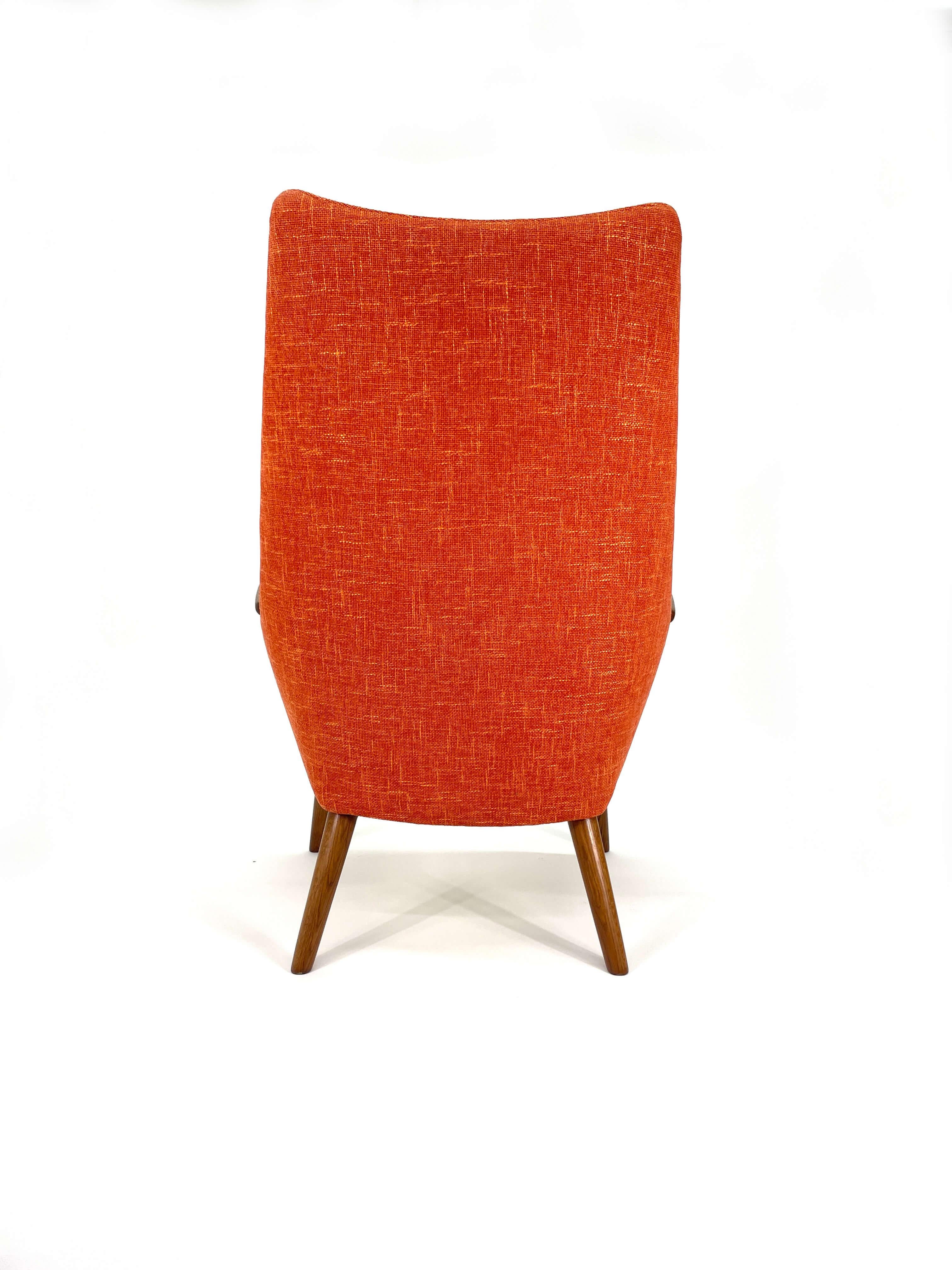 20th Century Hans J. Wegner Mama Bear Lounge Chair Model AP 27