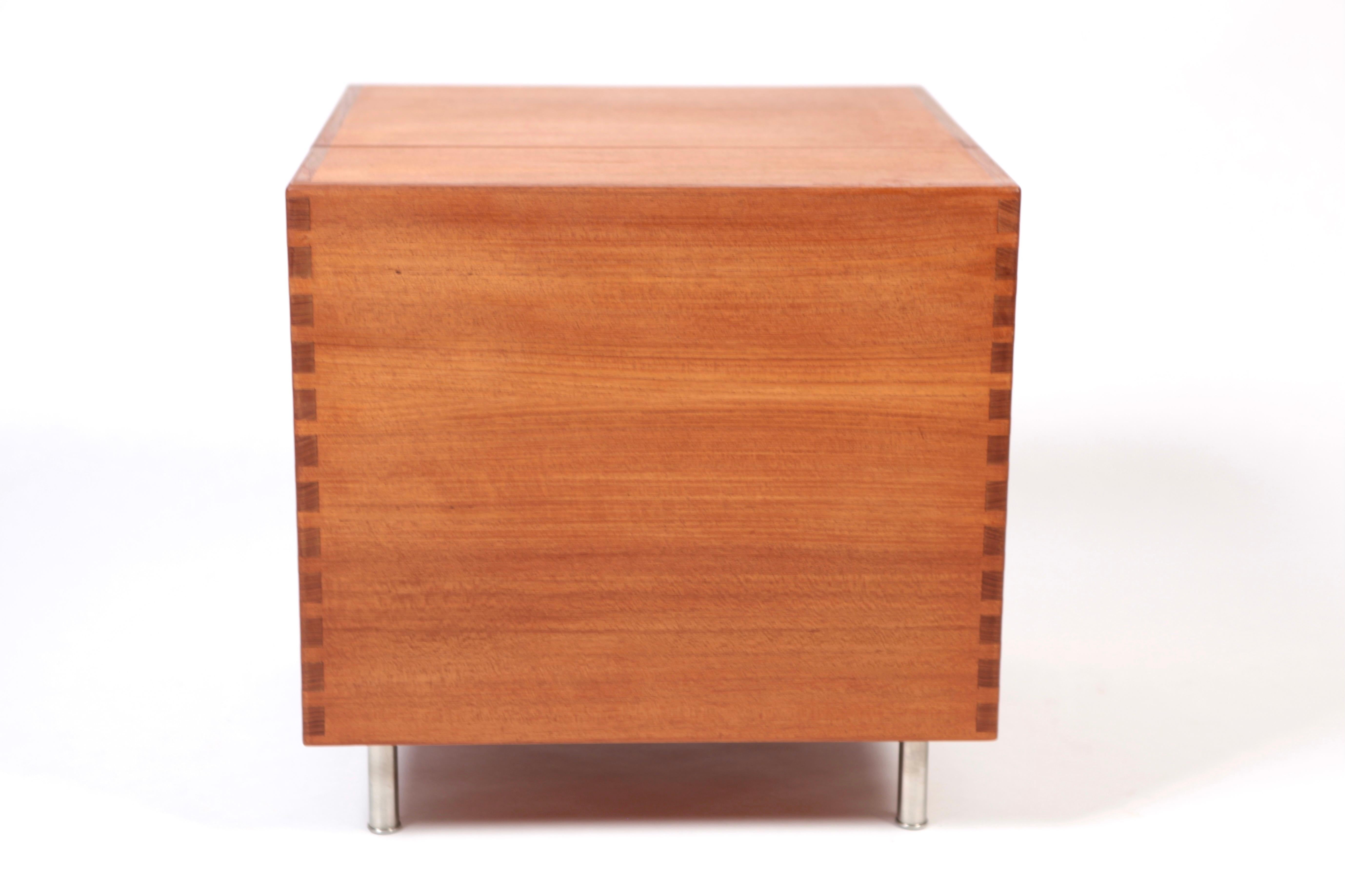 Hans J. Wegner, Minibar, Model No. AT34, circa 1959, Teak 2