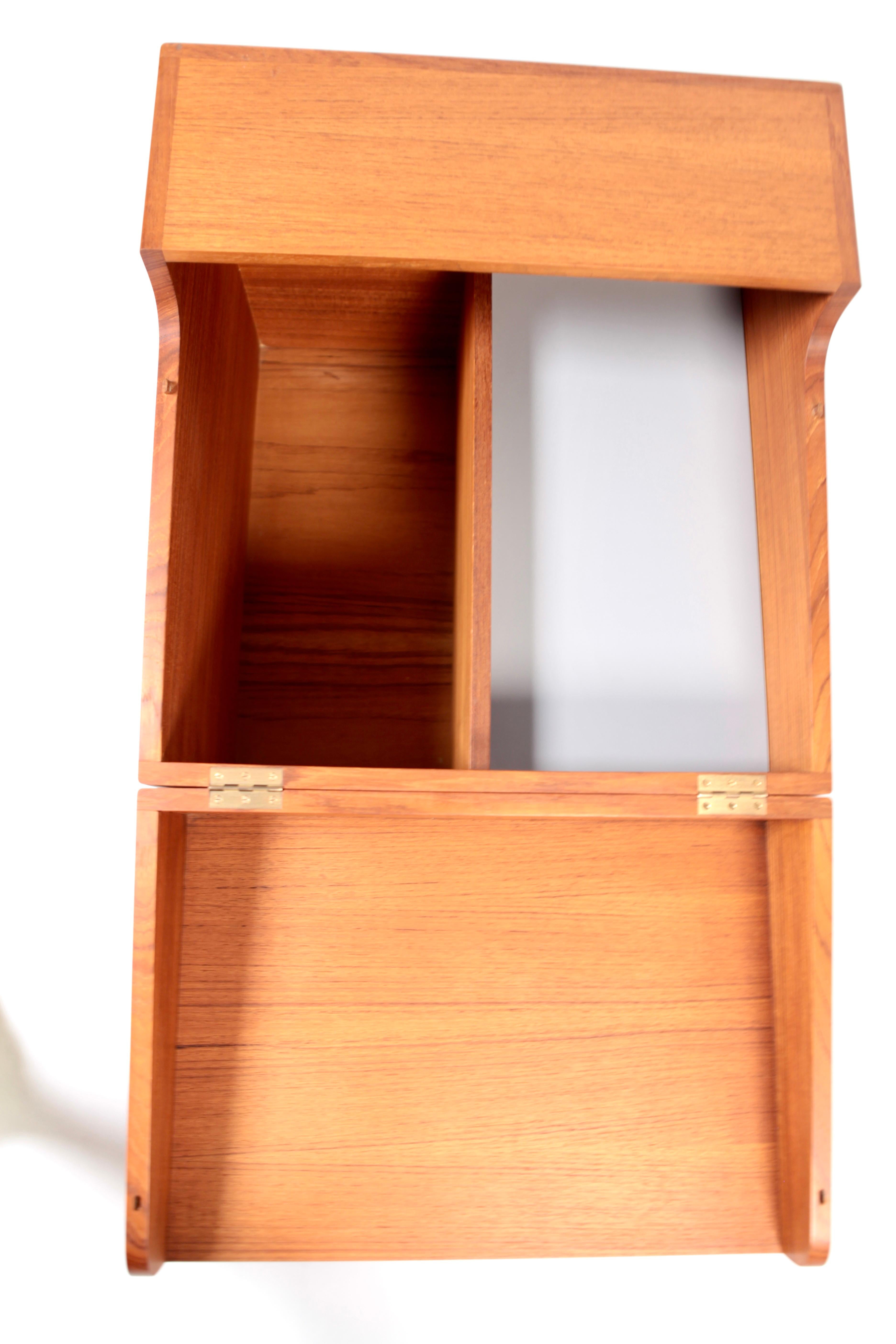 Hans J. Wegner, Minibar, Model No. AT34, circa 1959, Teak 6