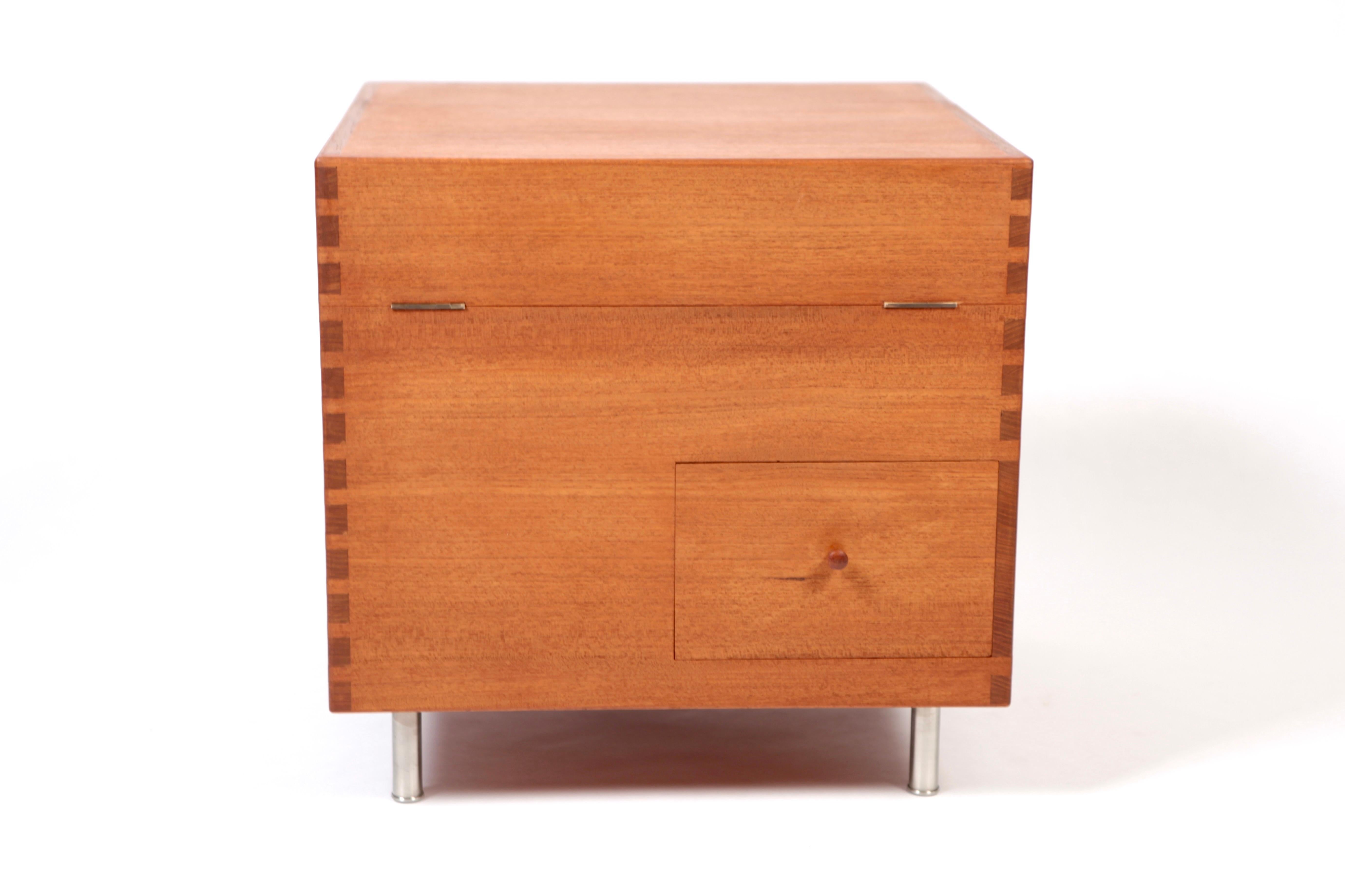 Scandinavian Modern Hans J. Wegner, Minibar, Model No. AT34, circa 1959, Teak