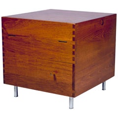 Vintage Hans J. Wegner, Minibar, Model No. AT34, circa 1959, Teak