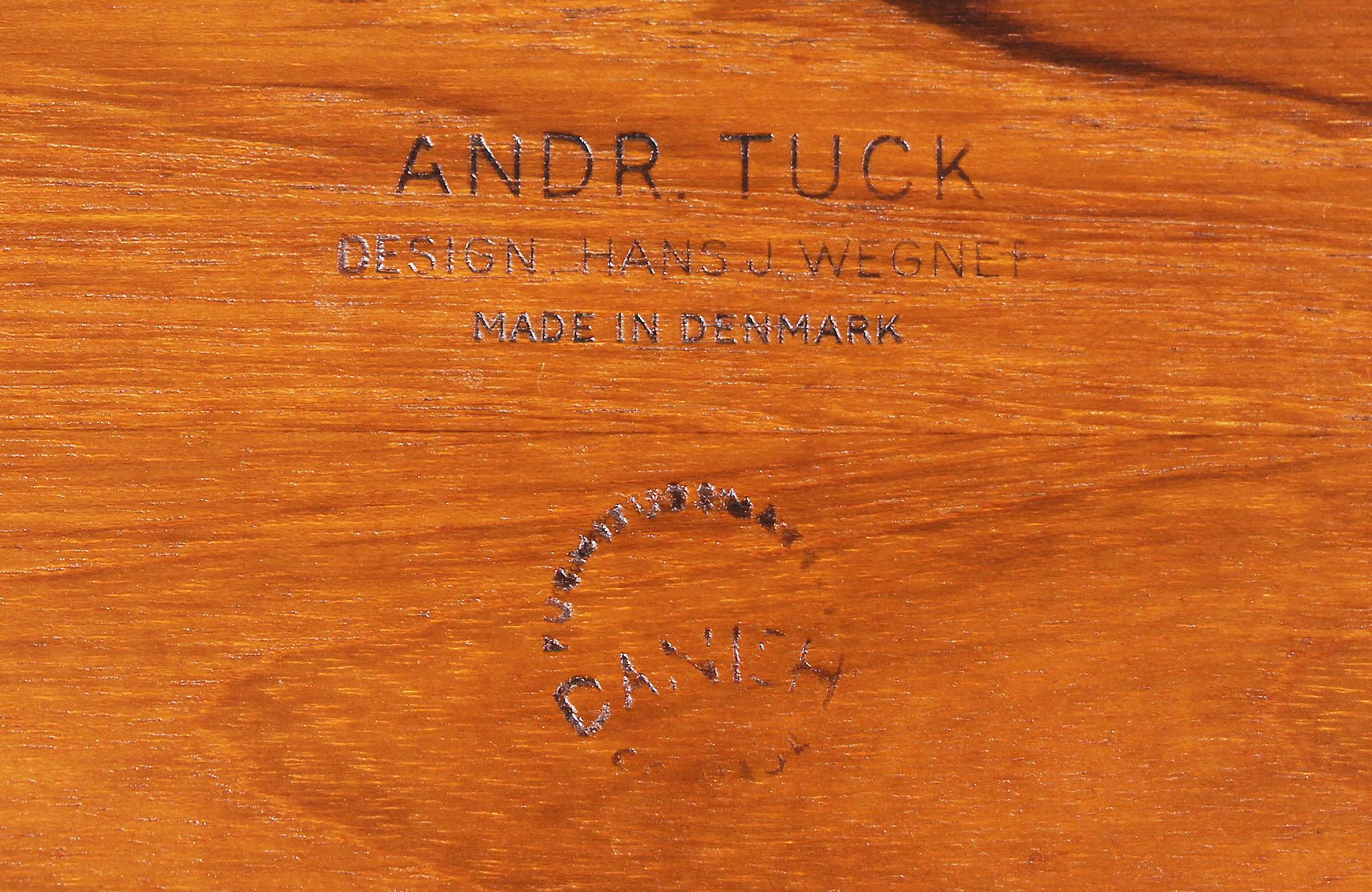 Hans J. Wegner Model AT-33 Sewing Table for Andreas Tuck 10
