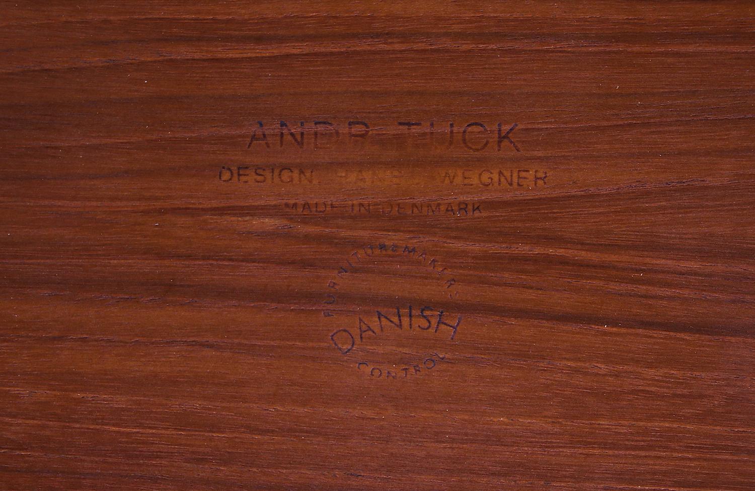 Hans J. Wegner Model AT-33 Sewing Table for Andreas Tuck 11