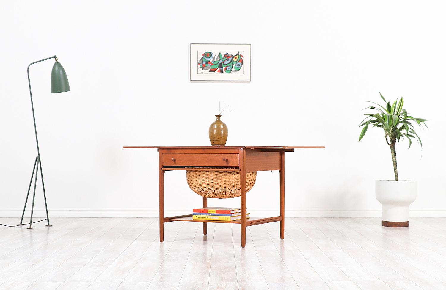 Hans J. Wegner Model AT-33 Sewing Table for Andreas Tuck 2