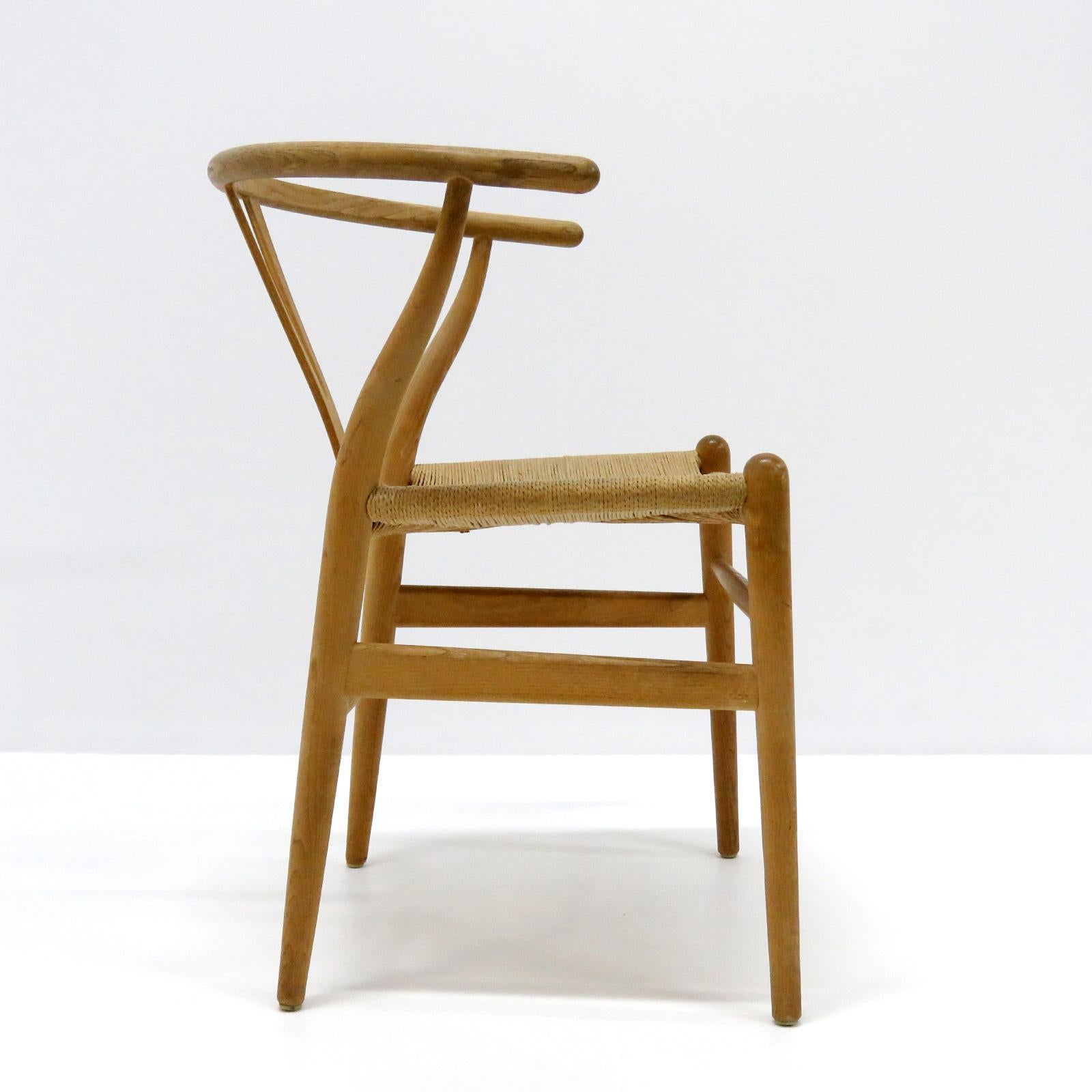 Danish Hans J. Wegner Model CH-24 Dining Chair, 1950 For Sale