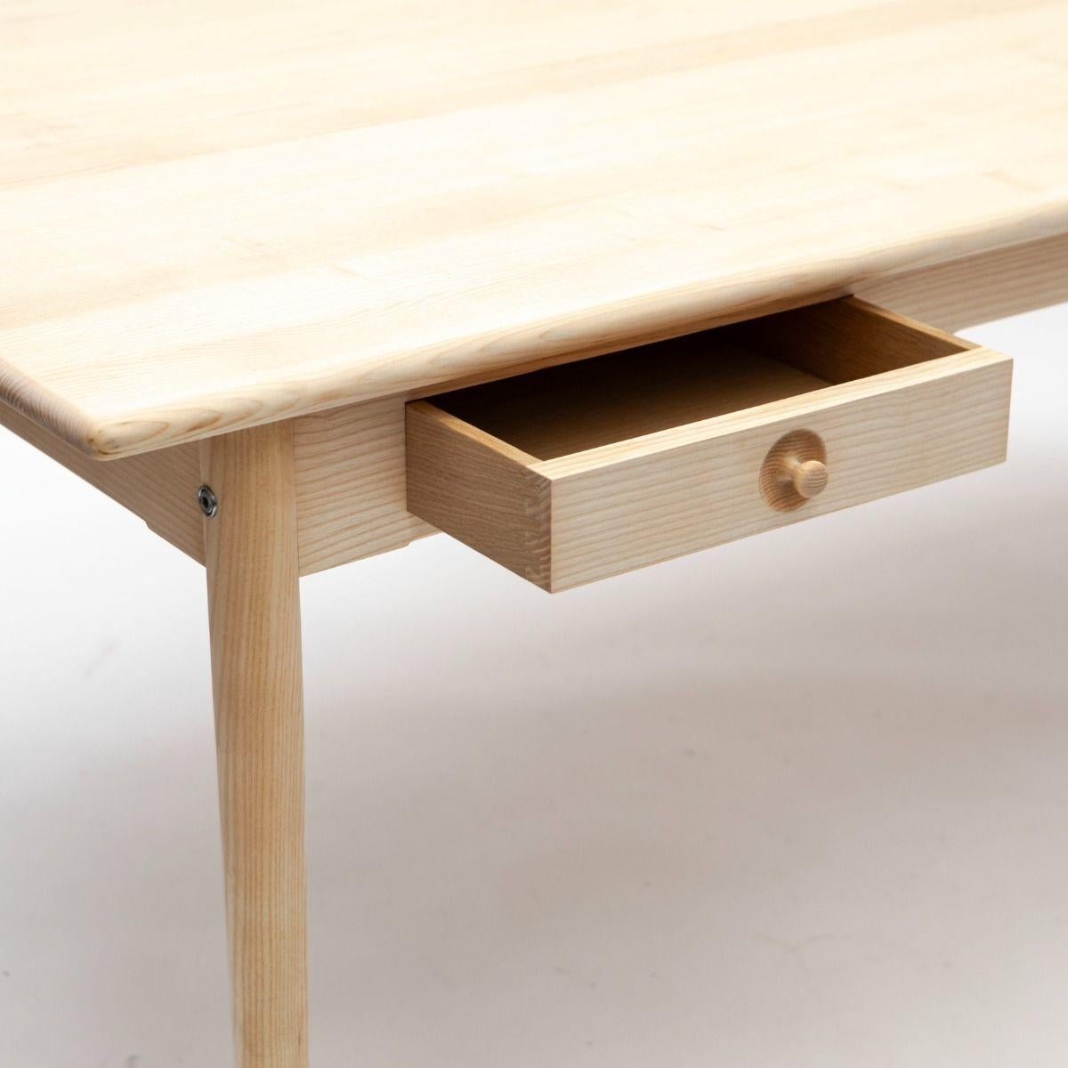 Hans J. Wegner Modell PP 312 Eschenholz-Schreibtisch, entworfen für PP Møbler, 1980'. im Angebot 6