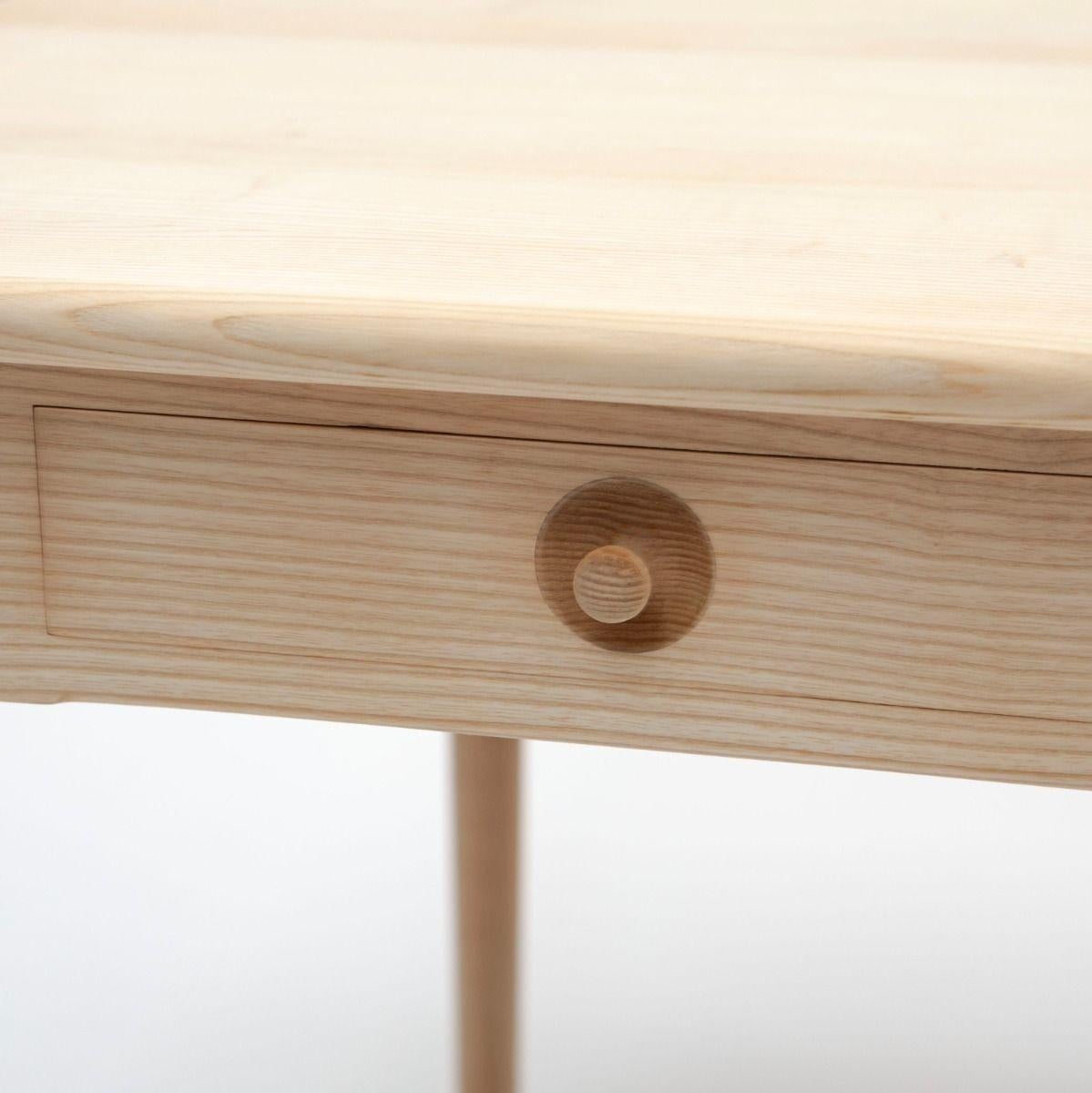 Hans J. Wegner Modell PP 312 Eschenholz-Schreibtisch, entworfen für PP Møbler, 1980'. im Angebot 7